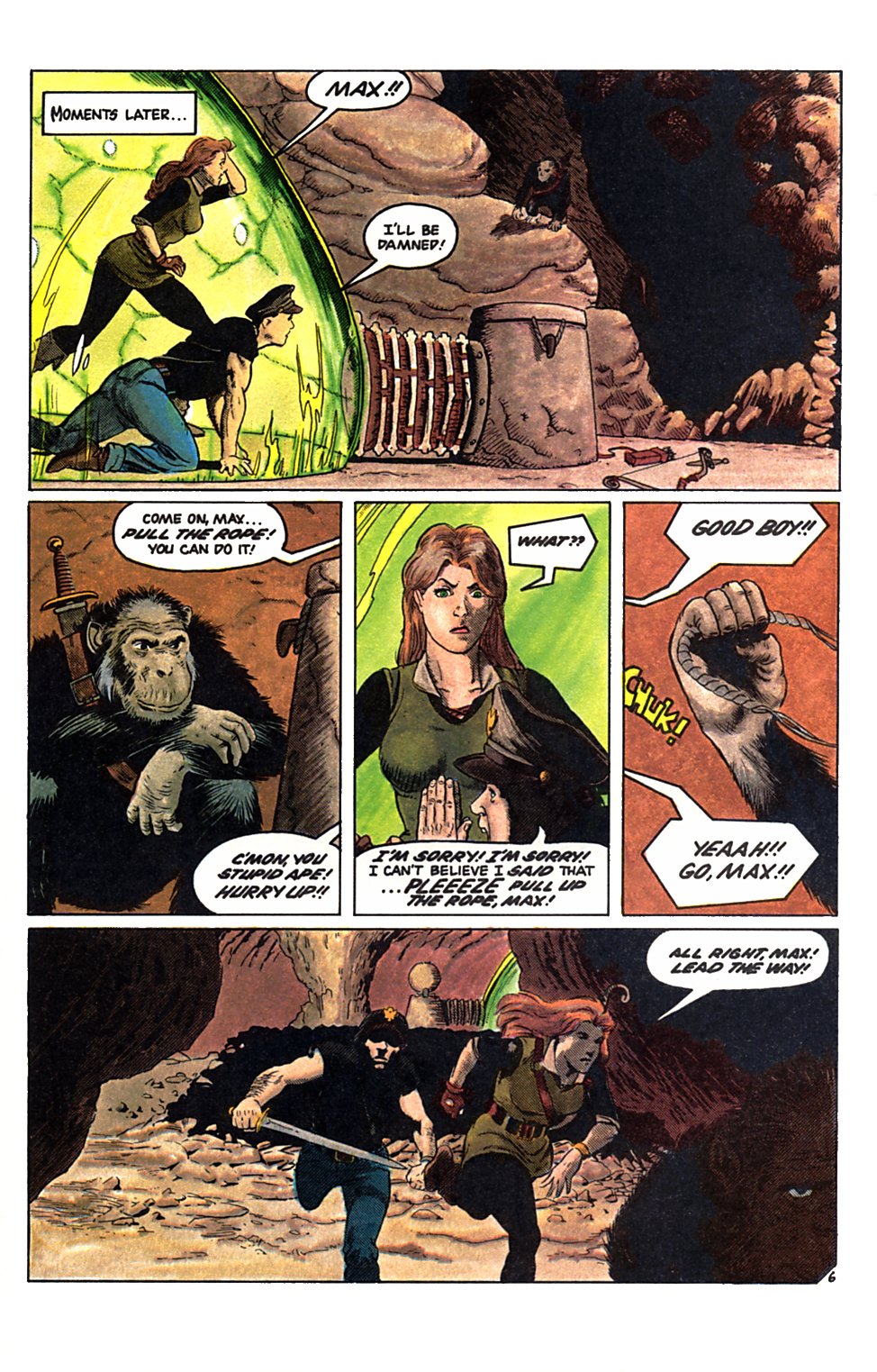 Read online Lost Planet comic -  Issue #2 - 8