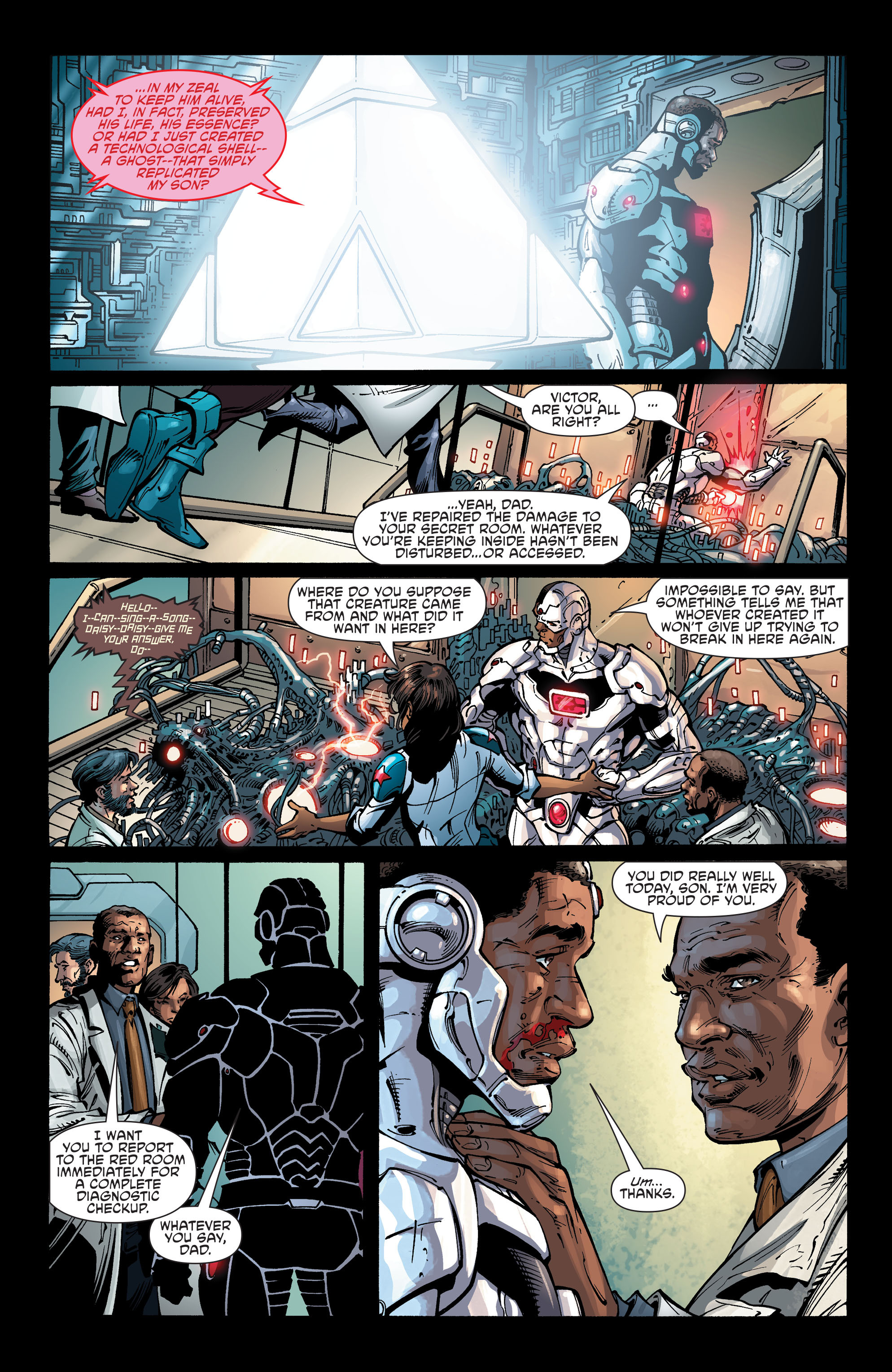 Read online Cyborg: Rebirth comic -  Issue # Full - 20