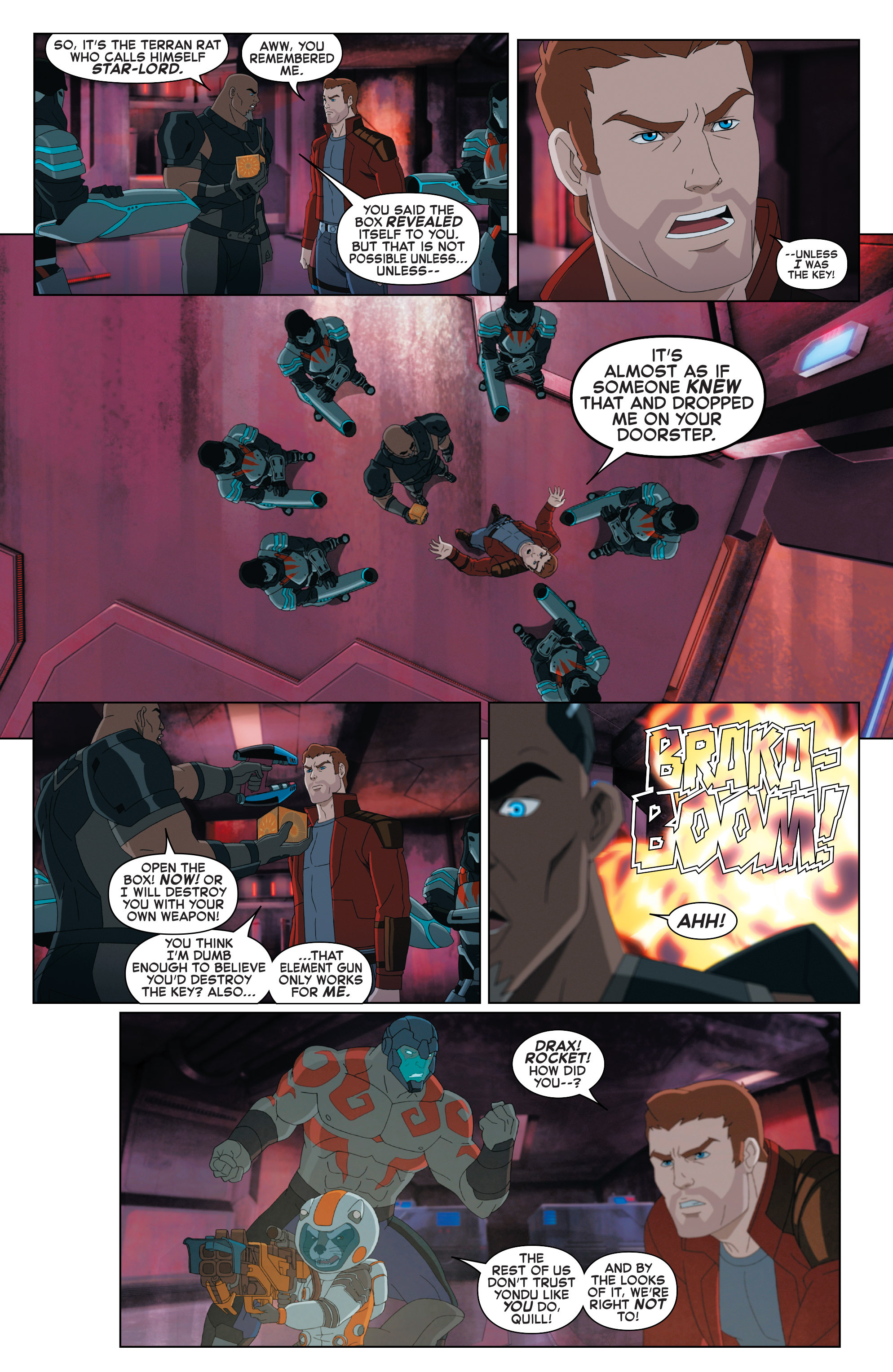 Read online Marvel Universe Guardians of the Galaxy [II] comic -  Issue #1 - 14