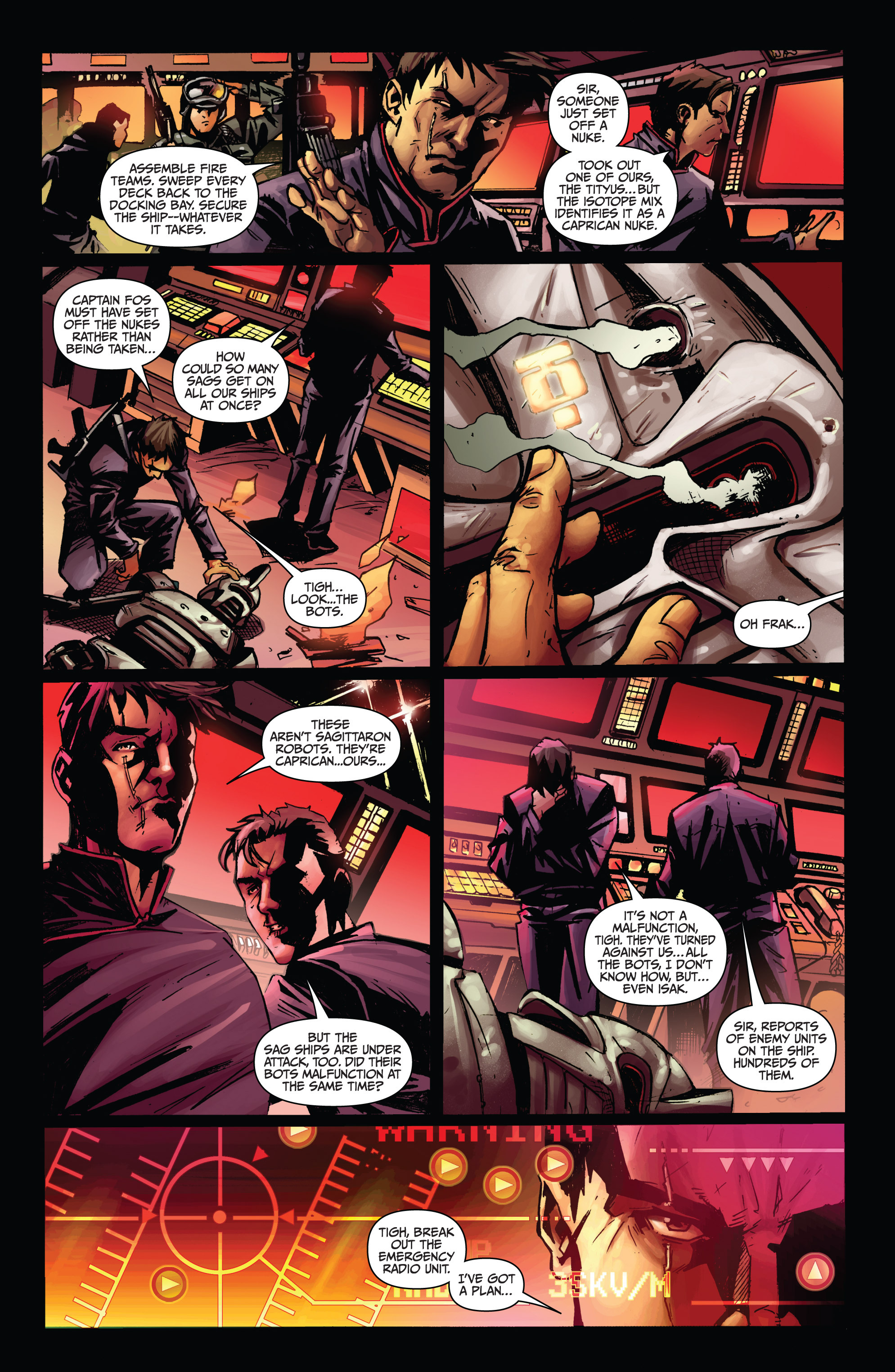 Read online Battlestar Galactica: Cylon War comic -  Issue #3 - 20
