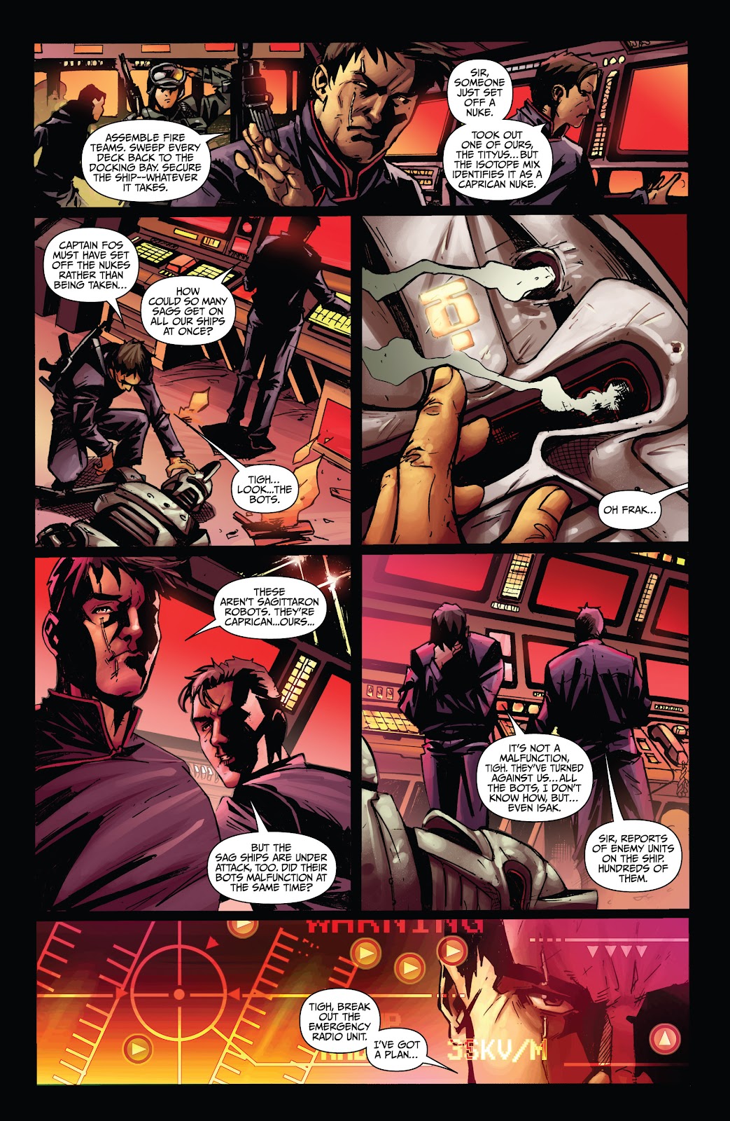 Battlestar Galactica: Cylon War issue 3 - Page 20