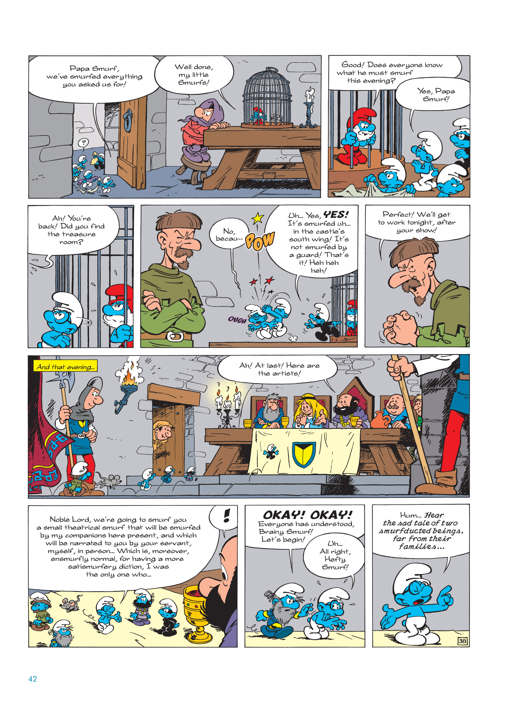 Read online The Smurfs comic -  Issue #19 - 42