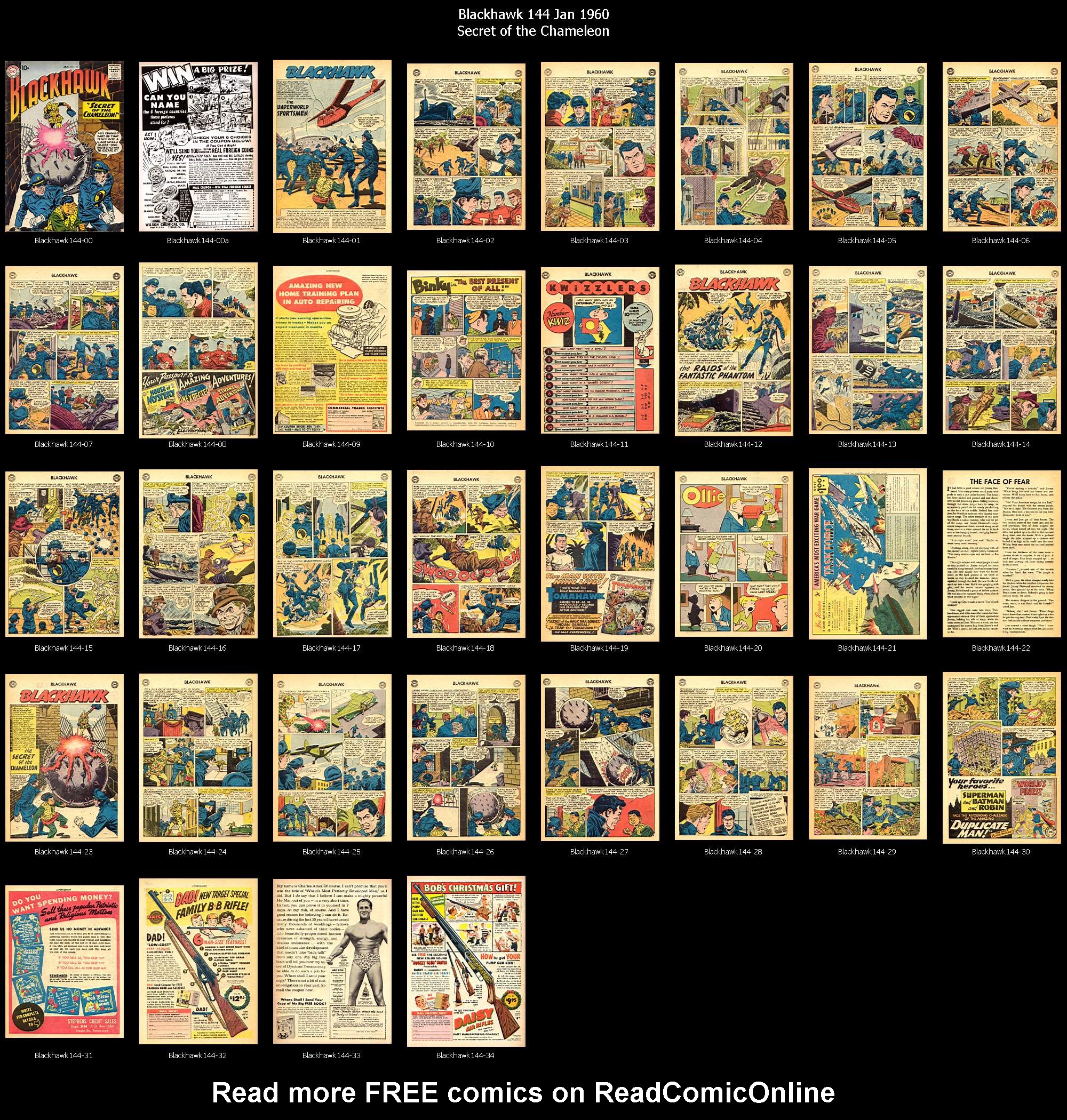 Read online Blackhawk (1957) comic -  Issue #144 - 1