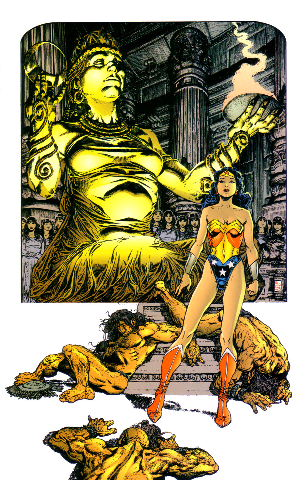 Read online Wonder Woman Gallery comic -  Issue # Full - 20
