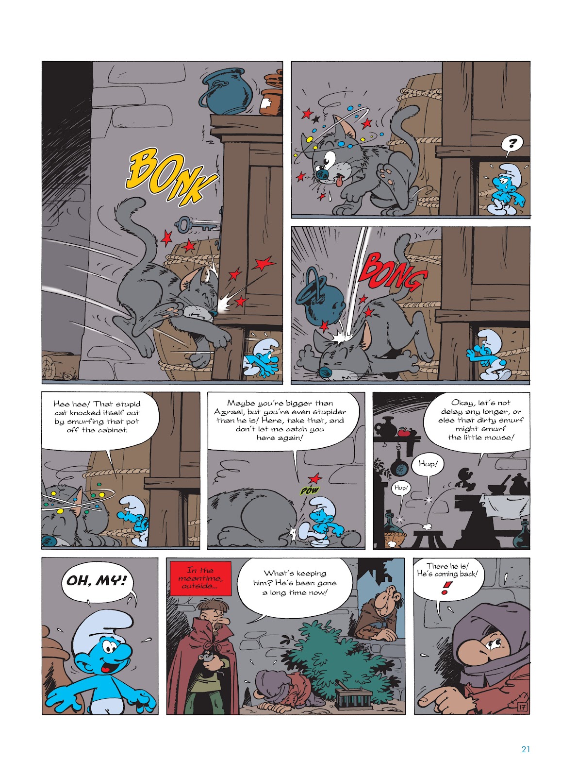 Read online The Smurfs comic -  Issue #19 - 21