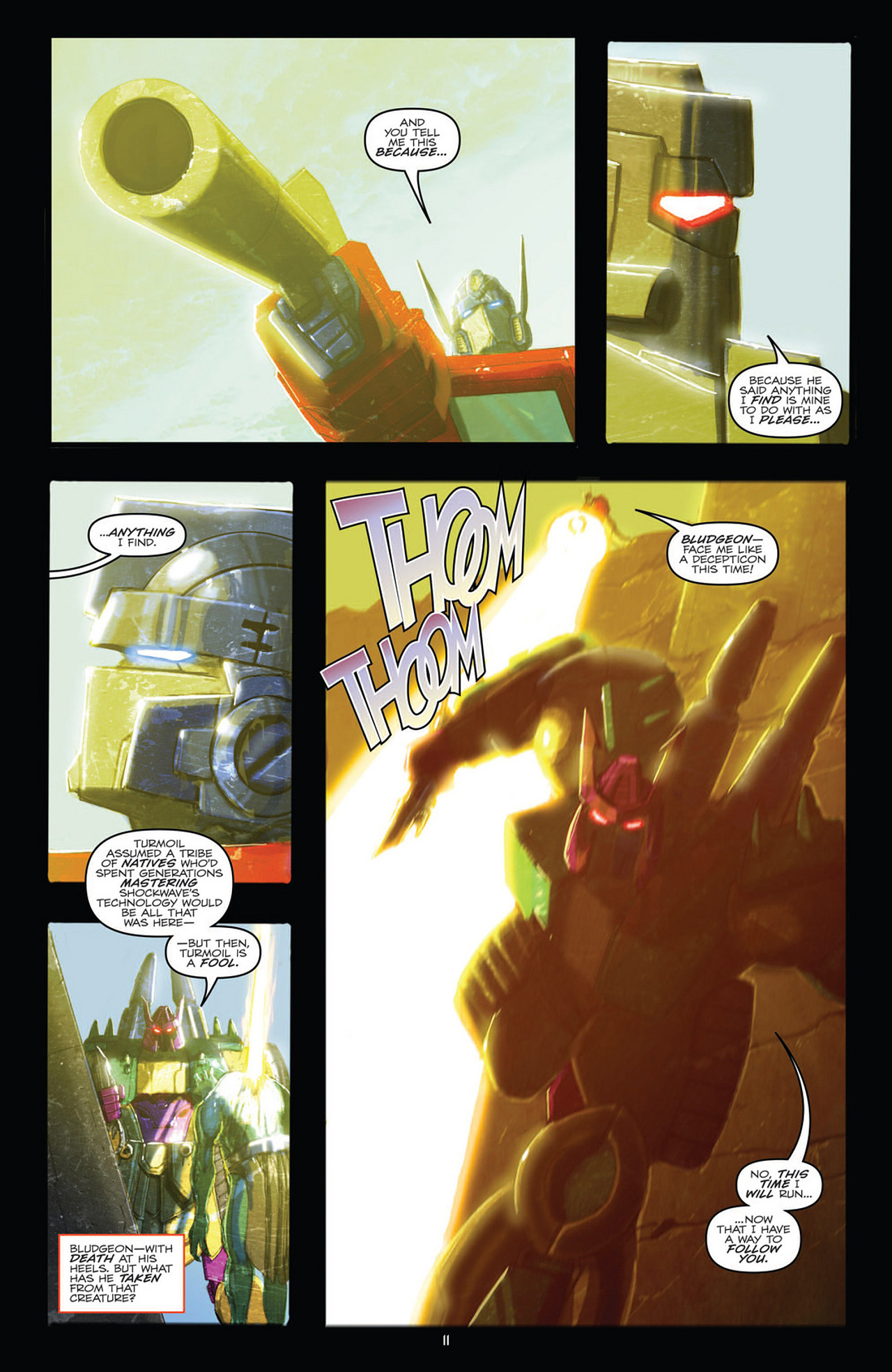 Read online Transformers: Robots In Disguise (2012) comic -  Issue #10 - 14