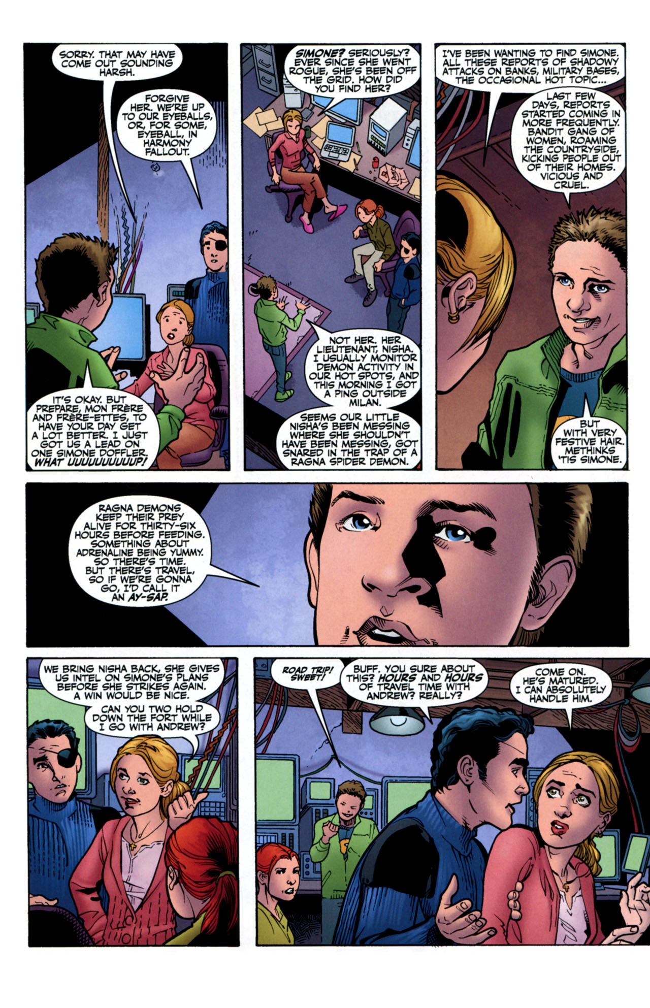 Read online Buffy the Vampire Slayer Season Eight comic -  Issue #23 - 6