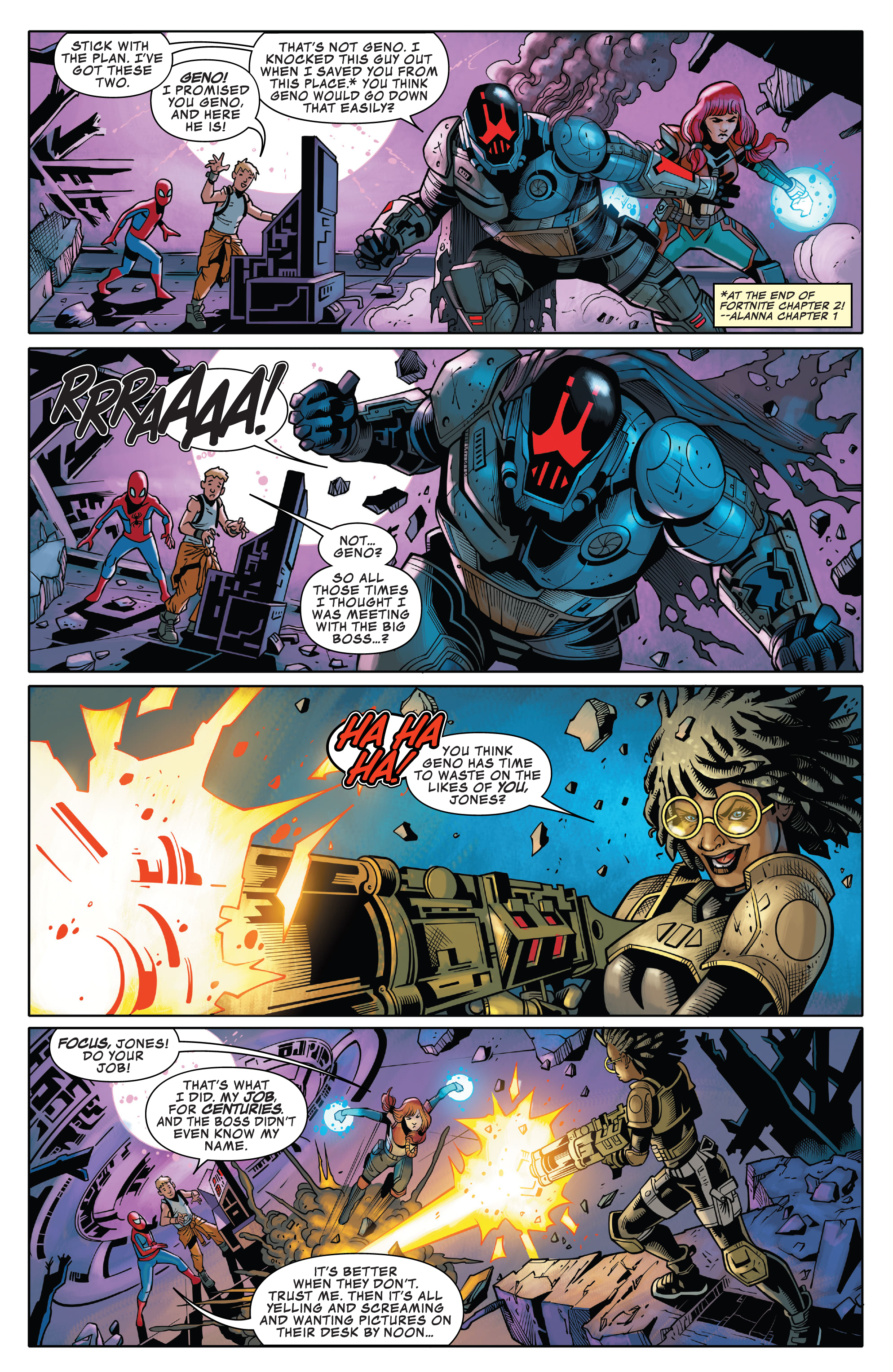Read online Fortnite X Marvel: Zero War comic -  Issue #1 - 18