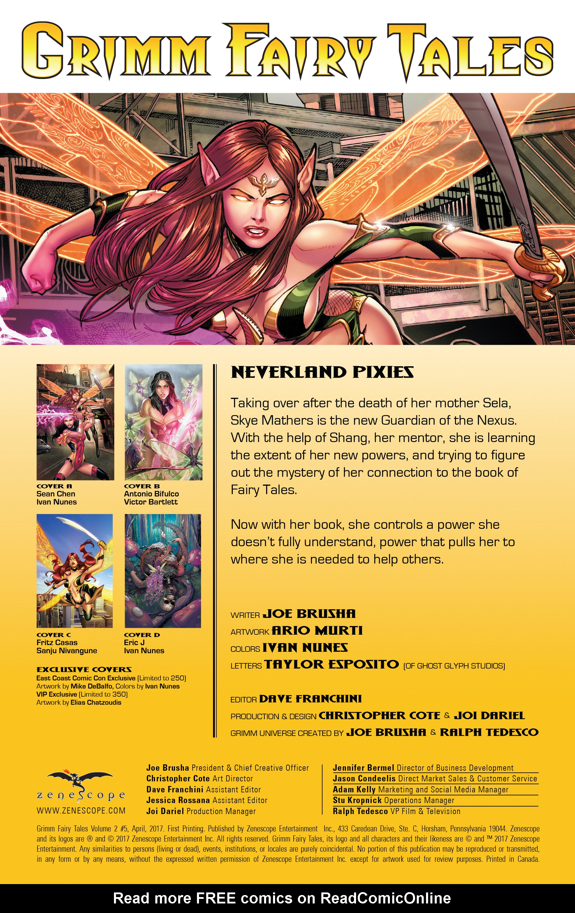 Read online Grimm Fairy Tales (2016) comic -  Issue #5 - 2