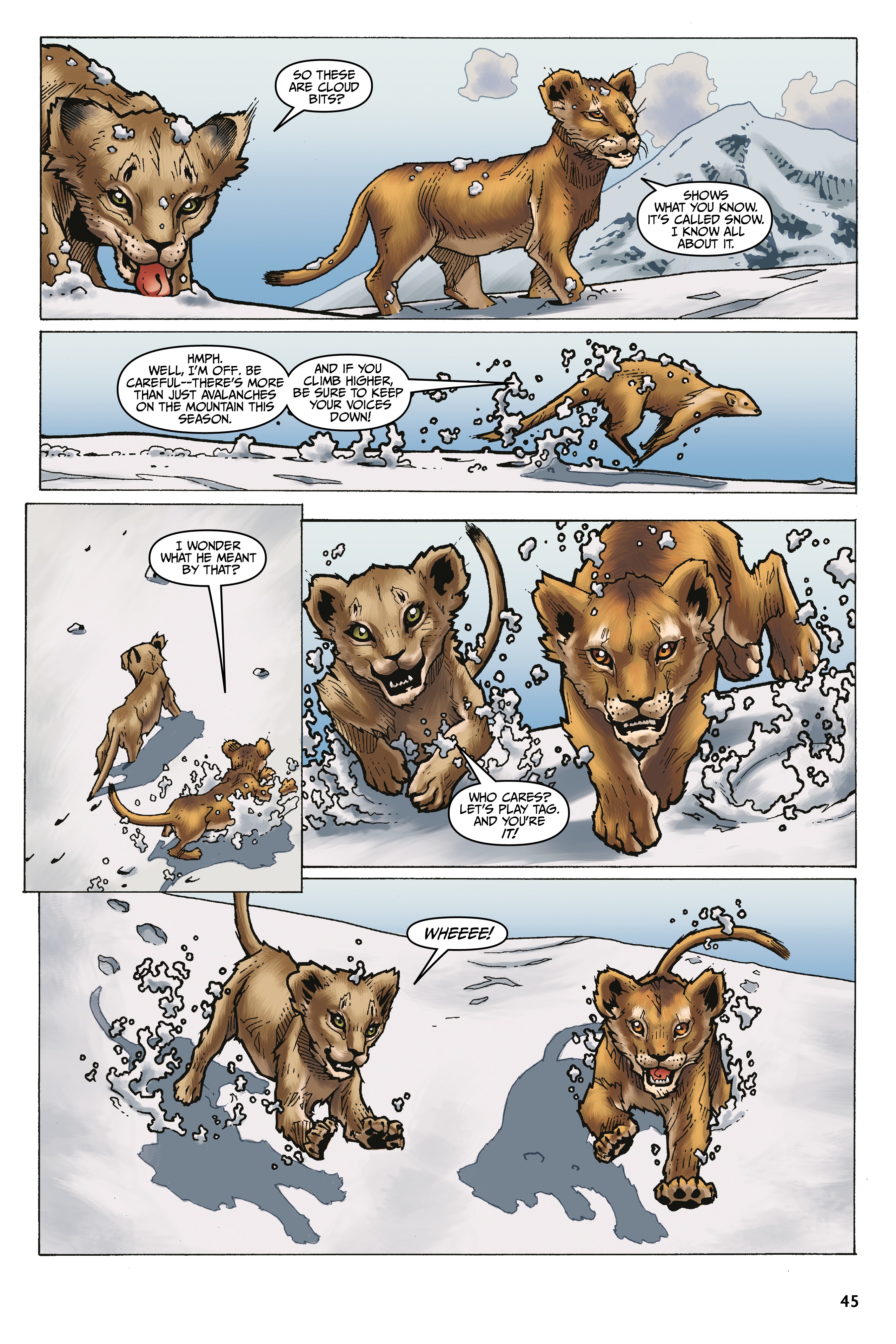 Read online Disney The Lion King: Wild Schemes and Catastrophes comic -  Issue # TPB - 46