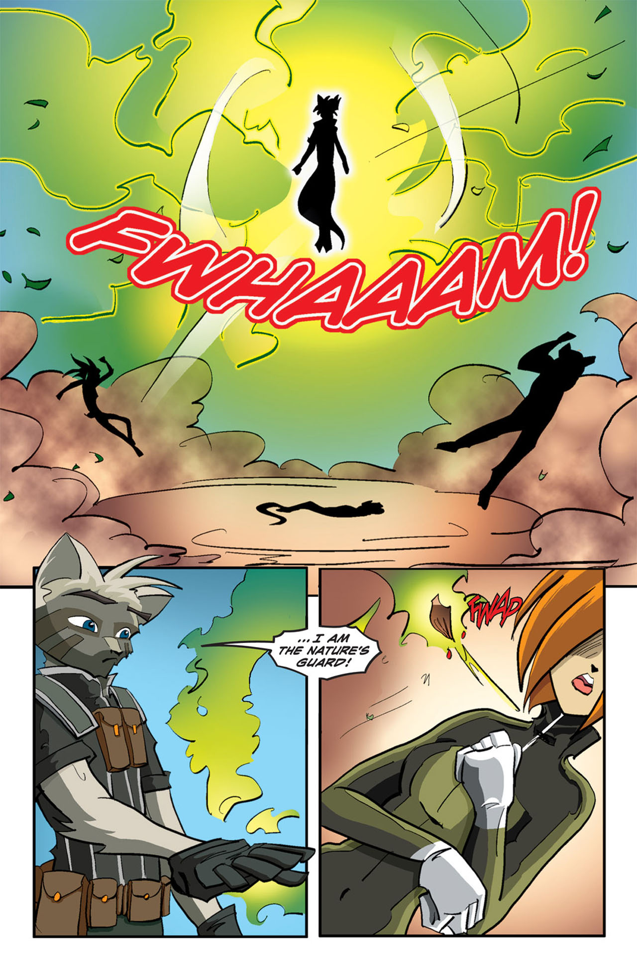 Read online NGuard comic -  Issue #3 - 16