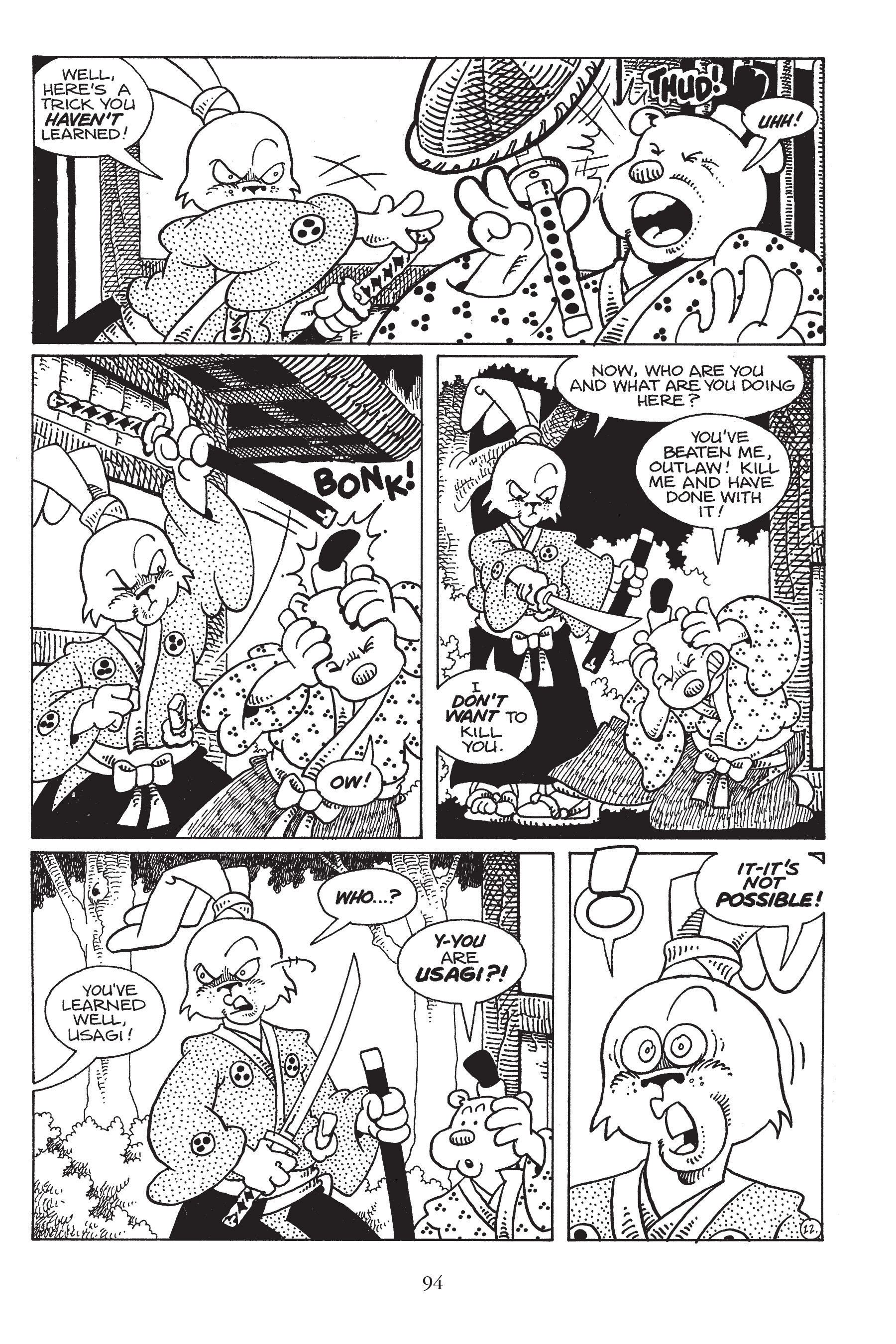 Read online Usagi Yojimbo (1987) comic -  Issue # _TPB 6 - 93