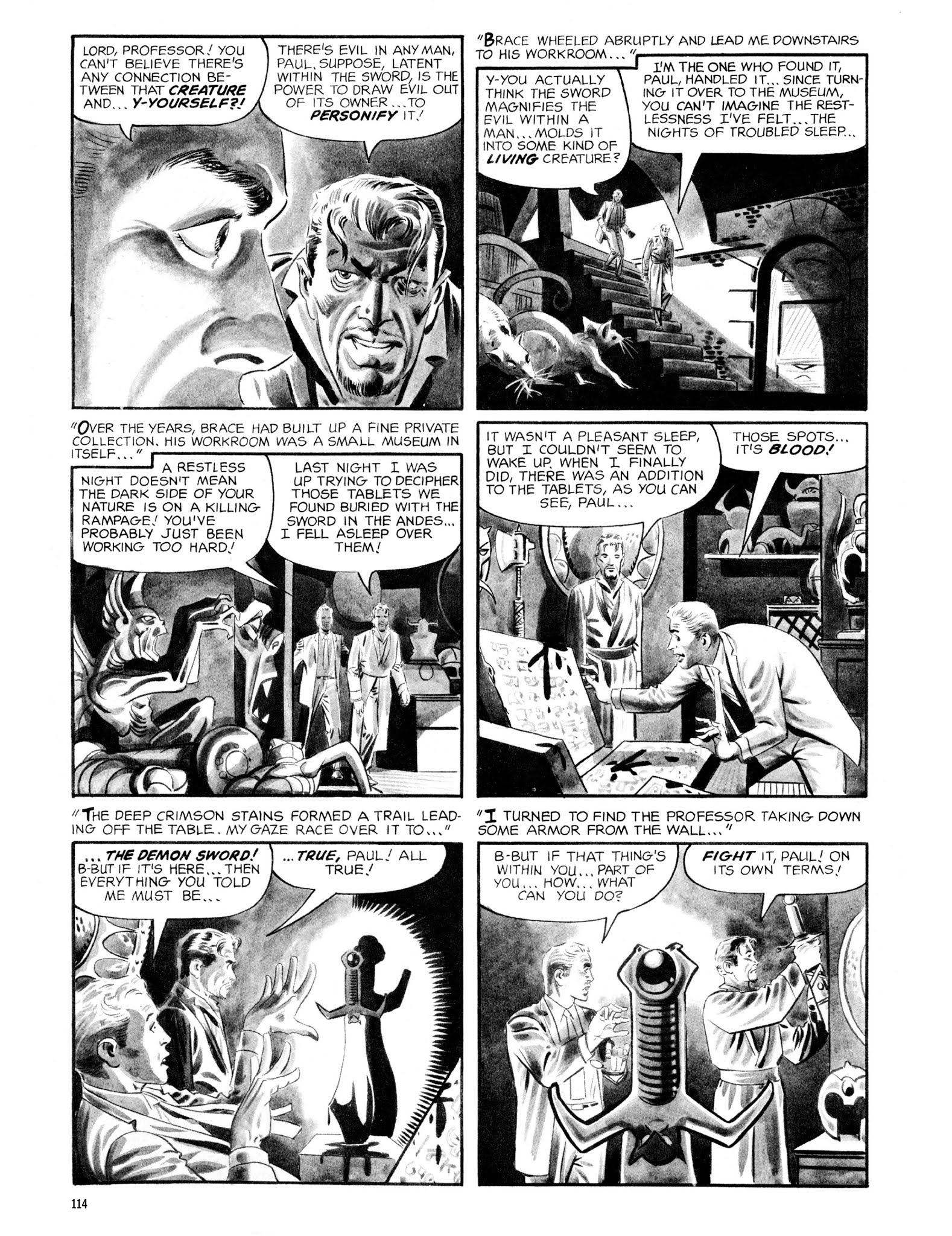 Read online Creepy Presents Steve Ditko comic -  Issue # TPB - 114