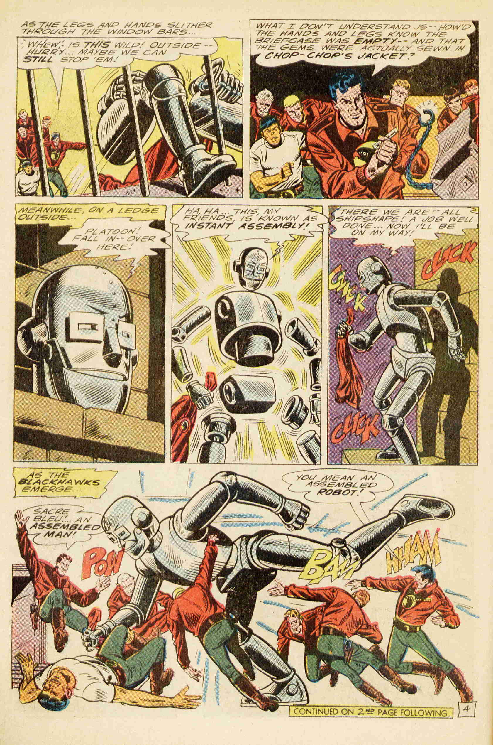 Blackhawk (1957) Issue #220 #113 - English 5