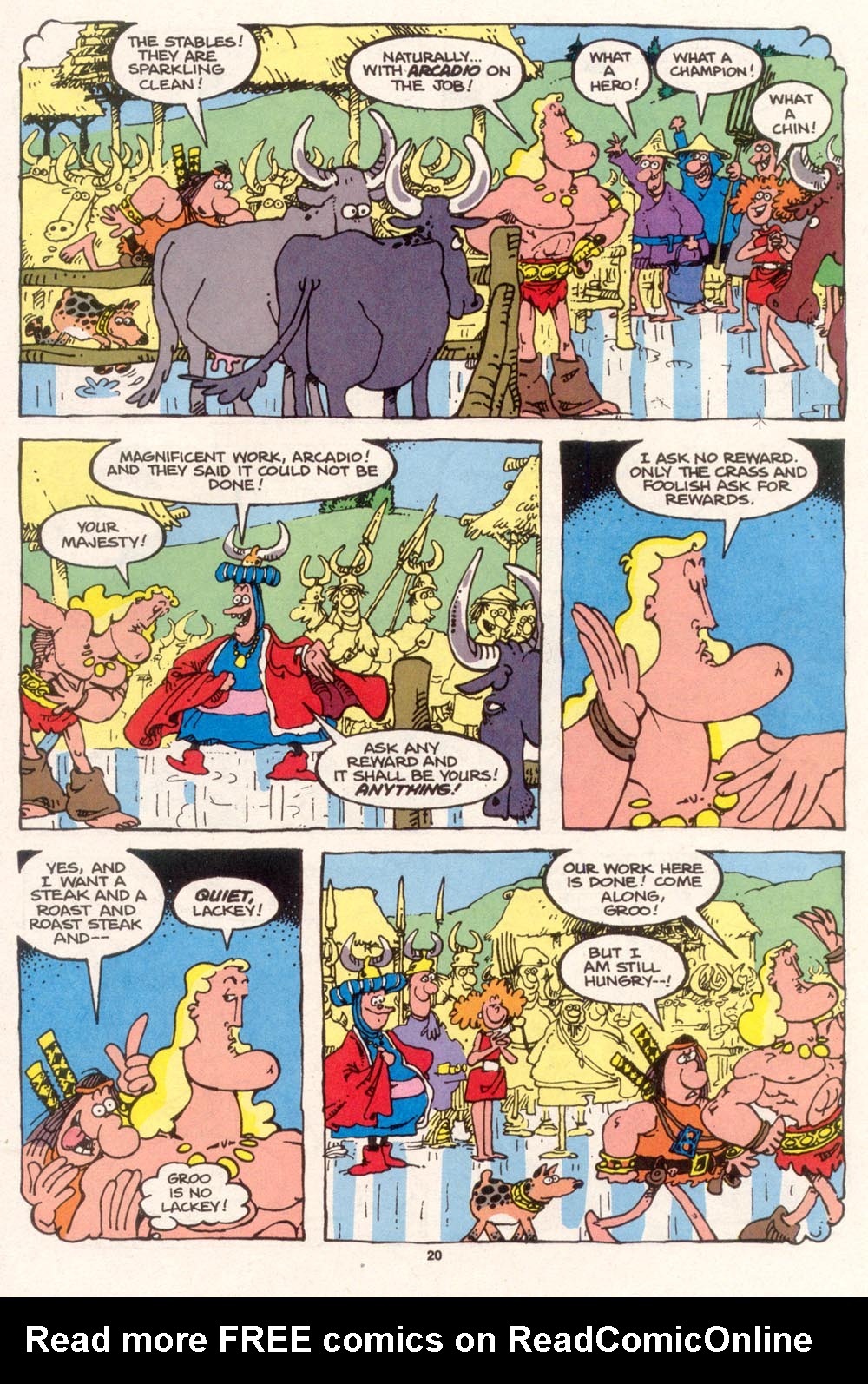 Read online Sergio Aragonés Groo the Wanderer comic -  Issue #96 - 21