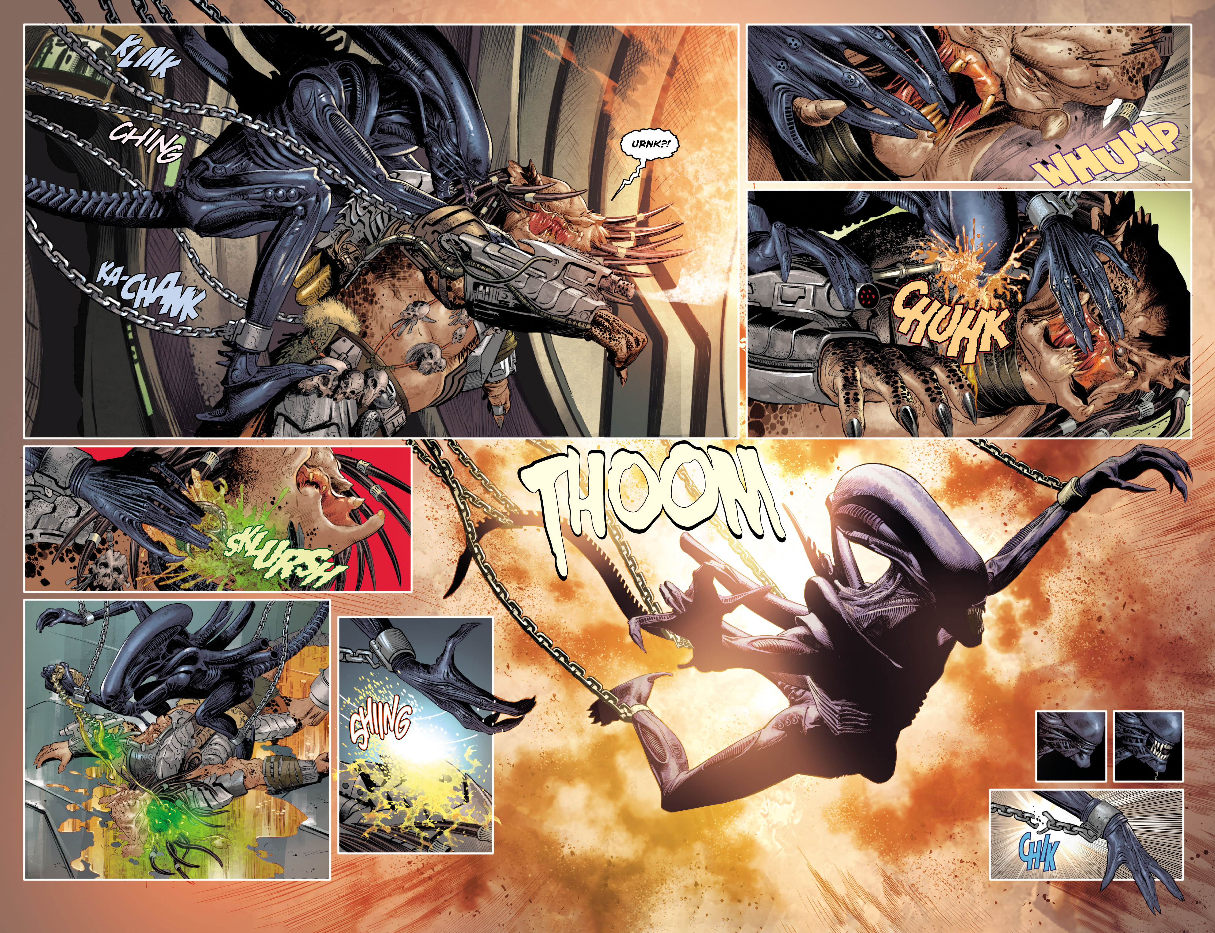Read online Alien vs. Predator: Thicker Than Blood comic -  Issue # _TPB - 37
