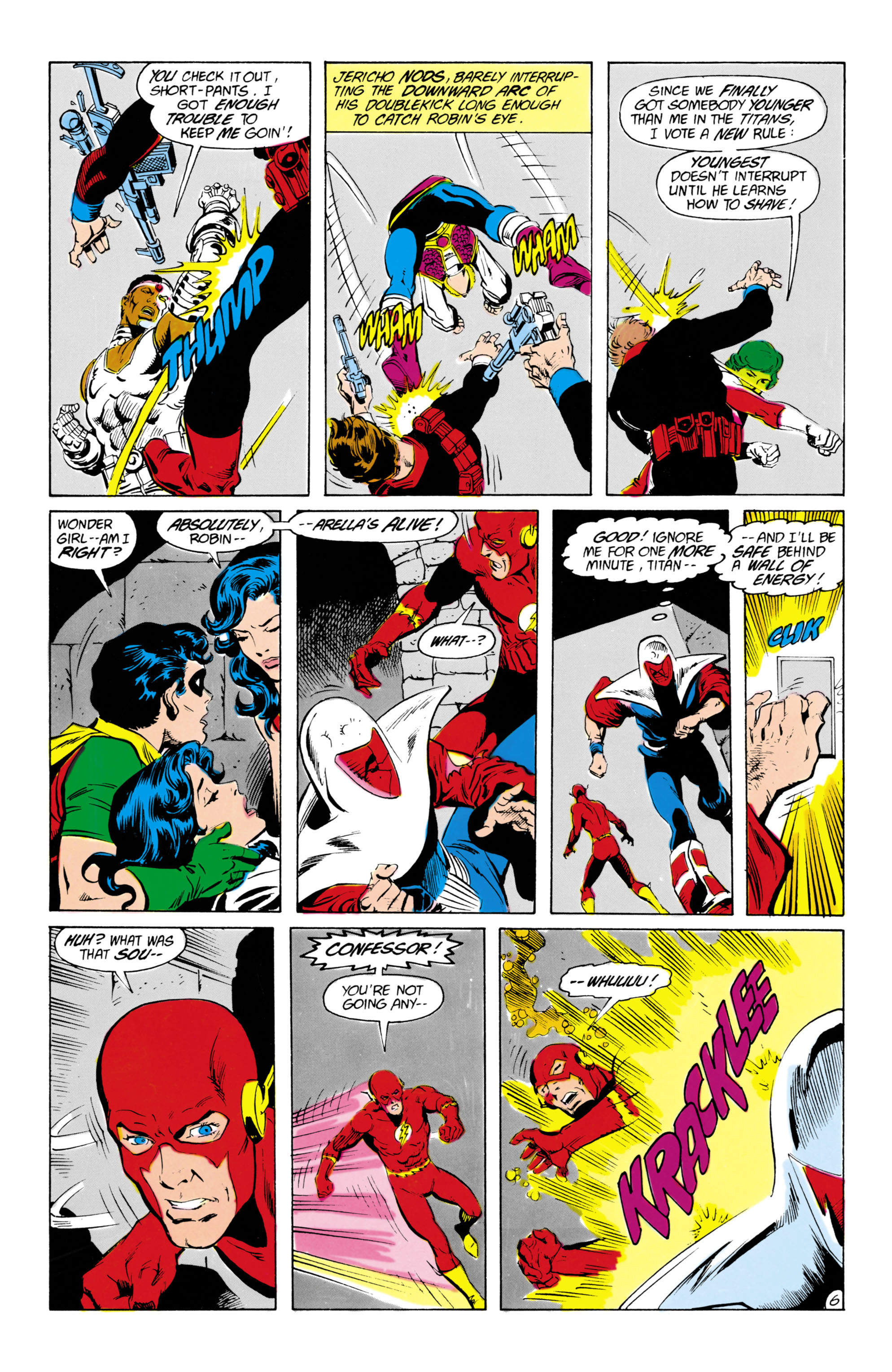Read online The New Teen Titans (1984) comic -  Issue #29 - 7