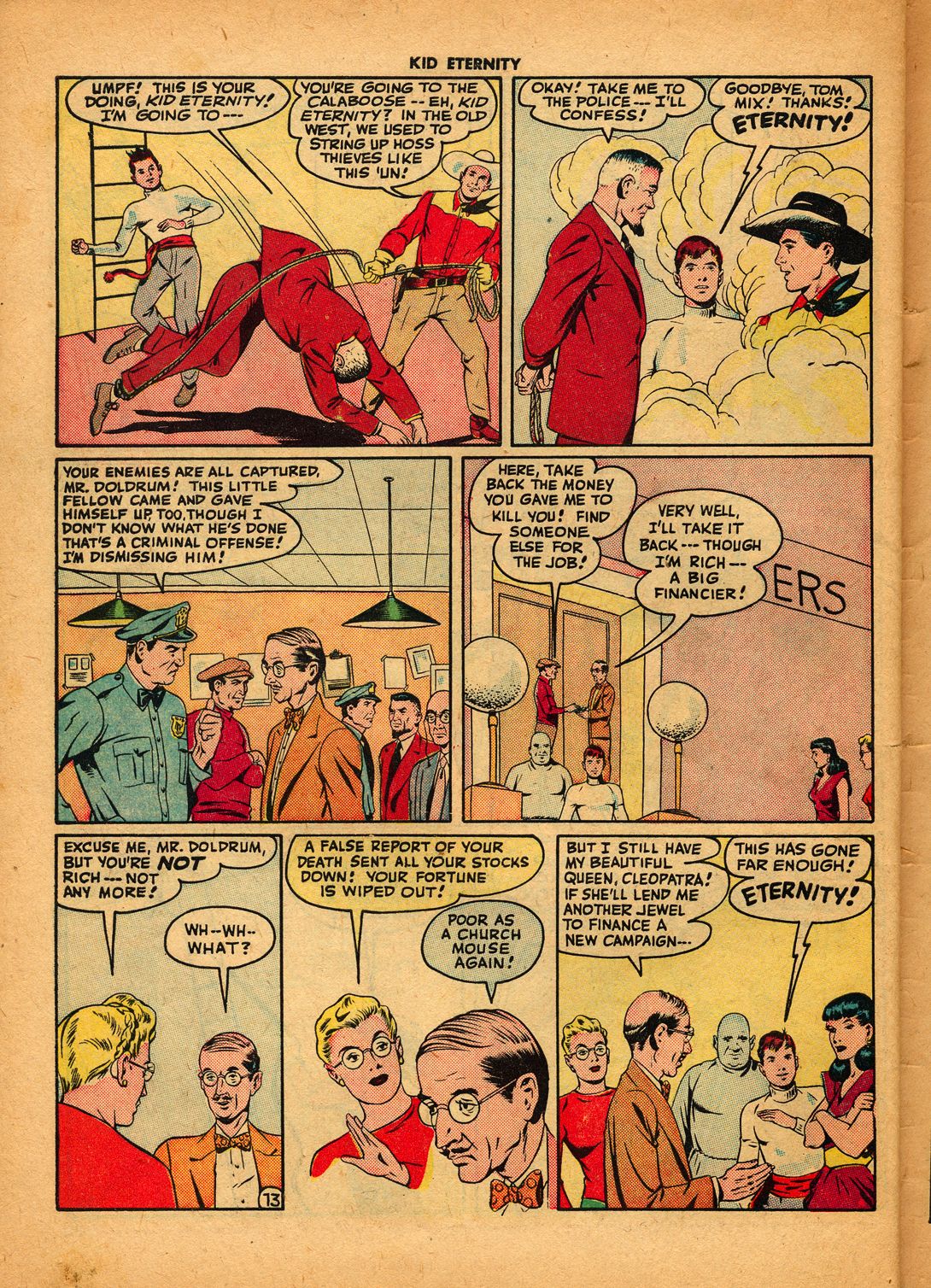 Read online Kid Eternity (1946) comic -  Issue #5 - 48