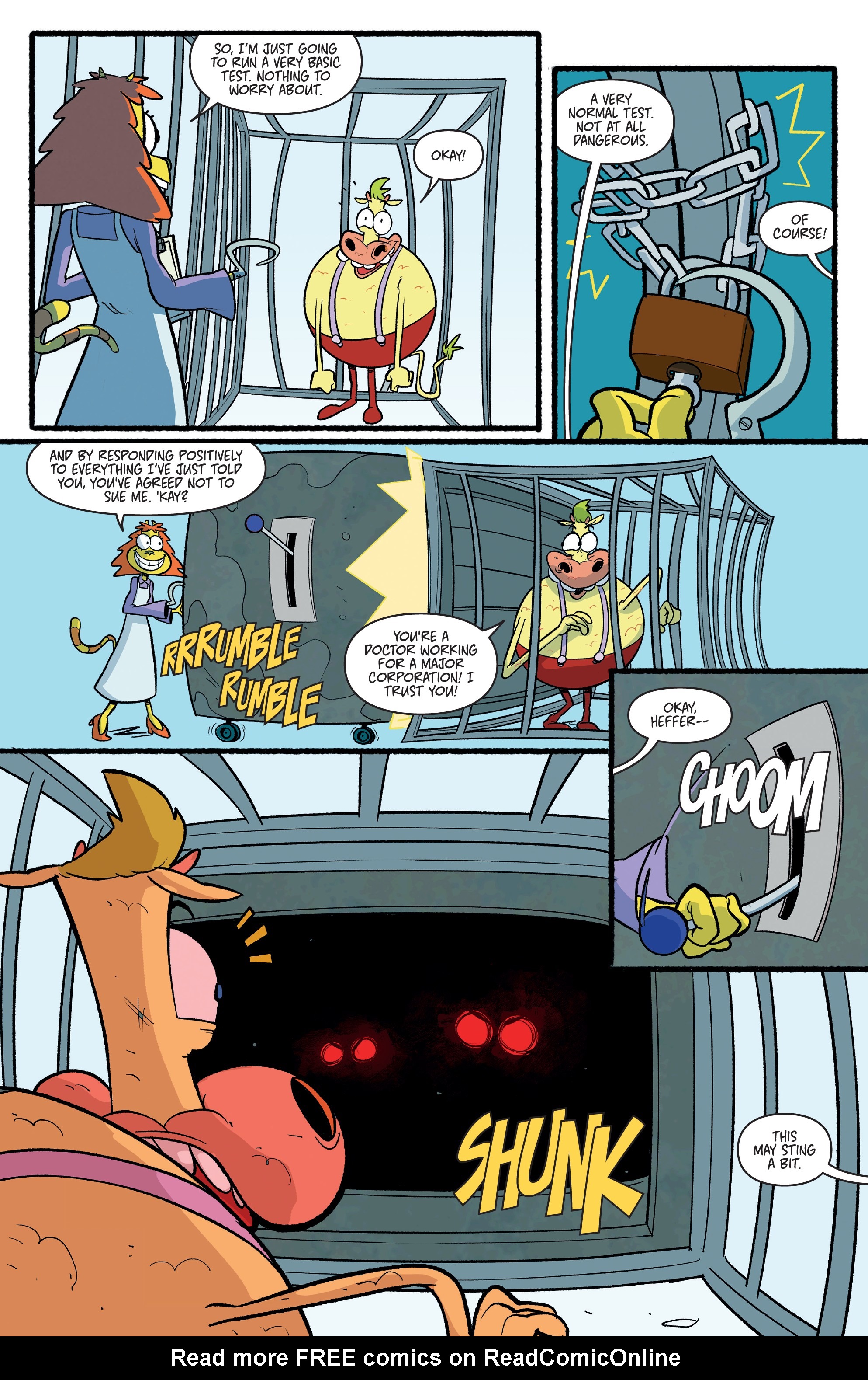 Read online Rocko's Modern Afterlife comic -  Issue #3 - 13