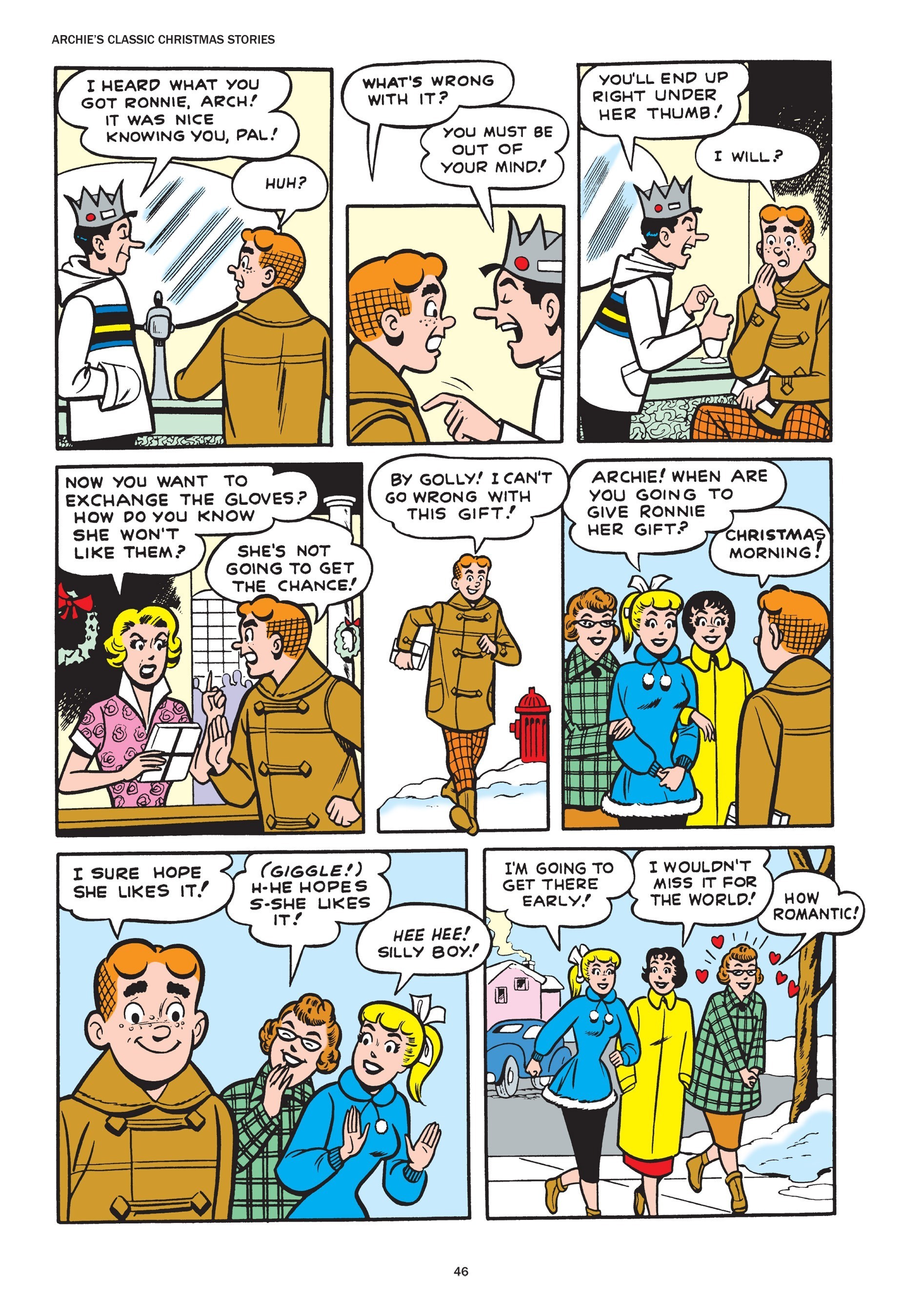 Read online Archie's Classic Christmas Stories comic -  Issue # TPB - 47