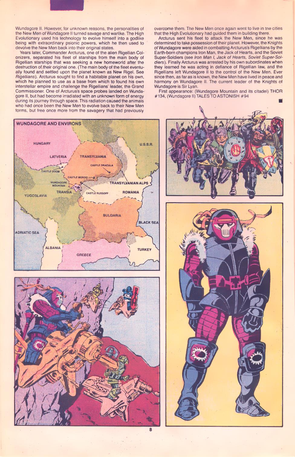 Read online The Official Handbook of the Marvel Universe Deluxe Edition comic -  Issue #15 - 10