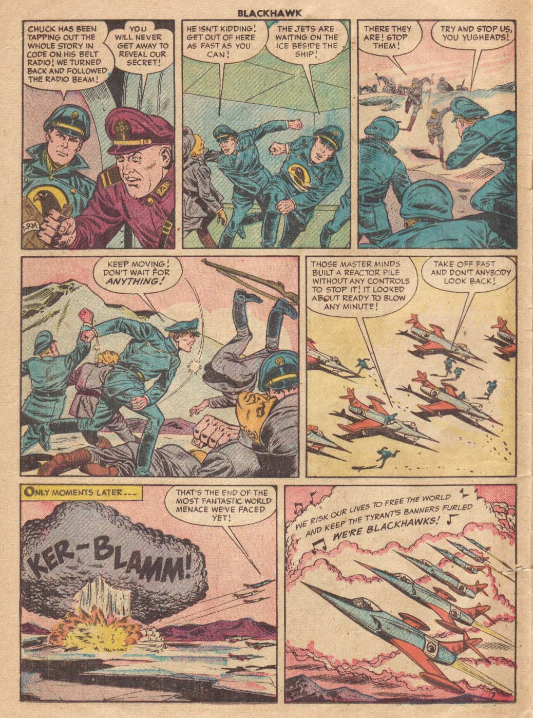 Read online Blackhawk (1957) comic -  Issue #100 - 24