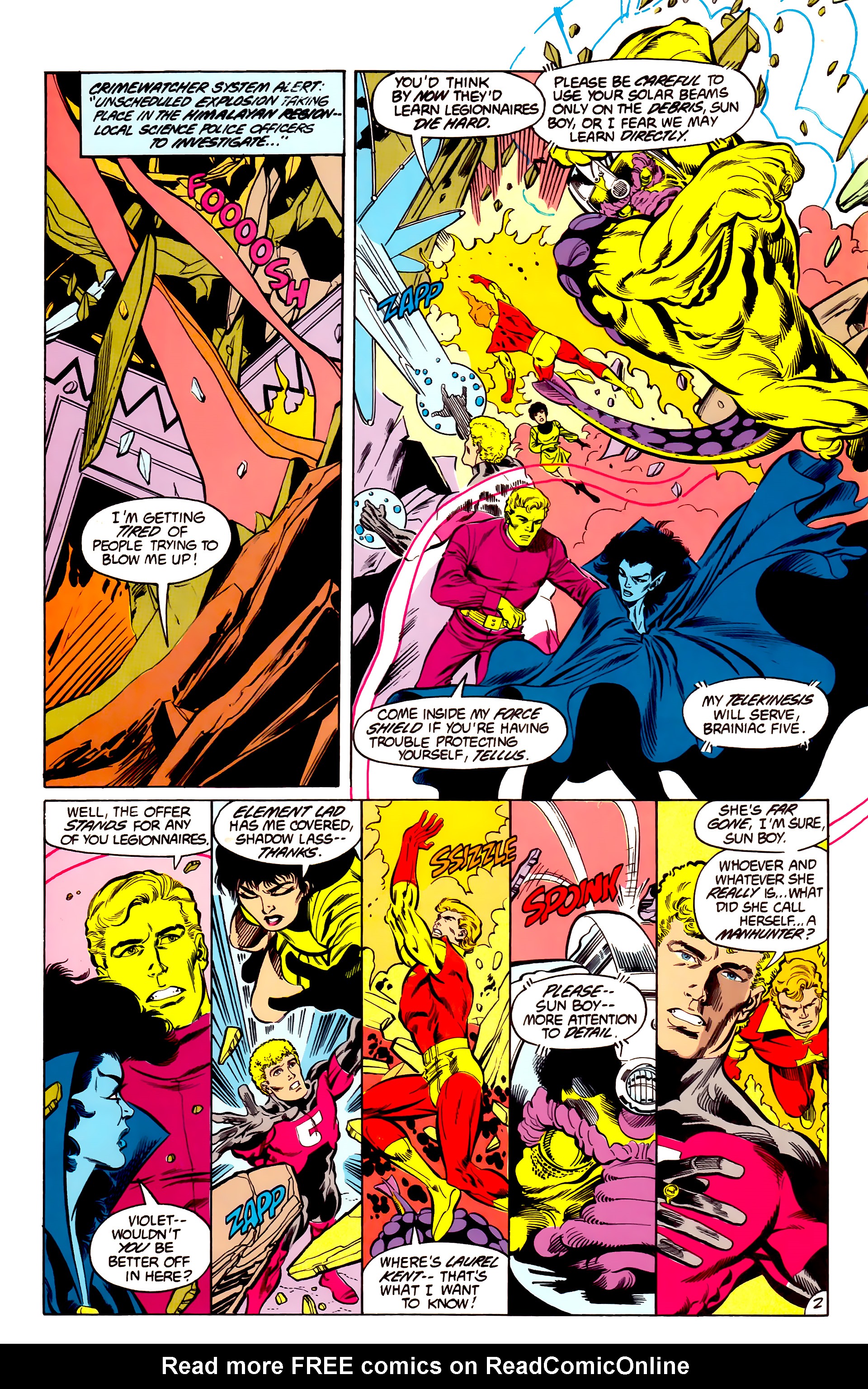 Read online Legion of Super-Heroes (1984) comic -  Issue #43 - 3