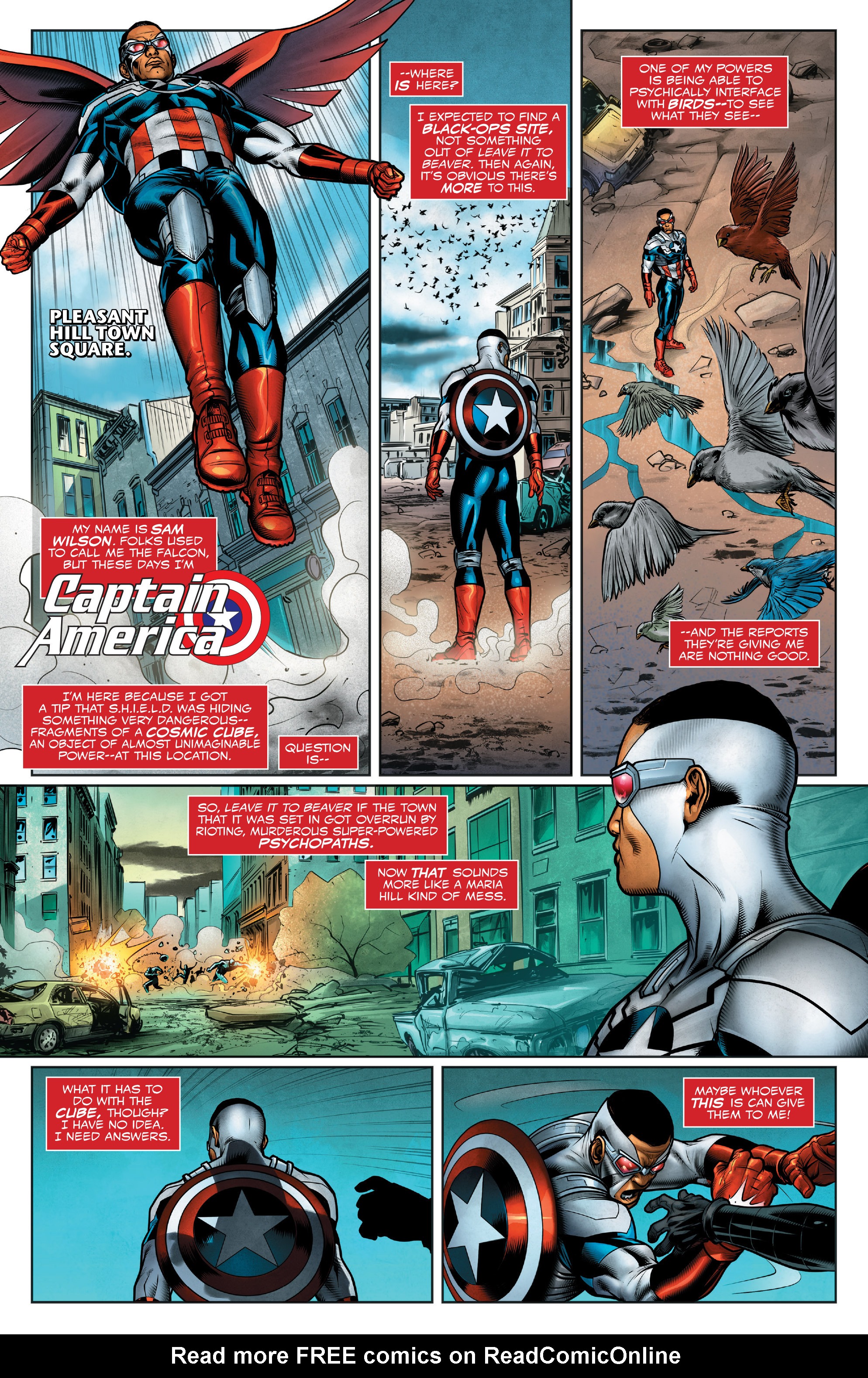 Read online Captain America: Sam Wilson comic -  Issue #7 - 2