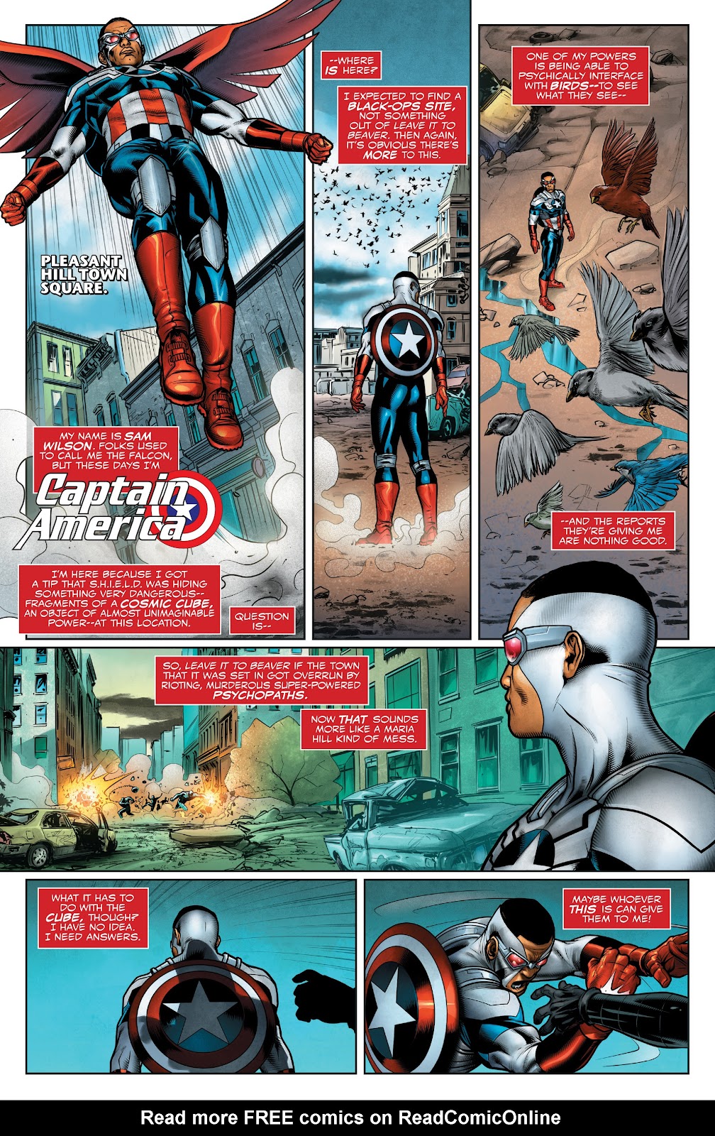Captain America: Sam Wilson issue 7 - Page 2