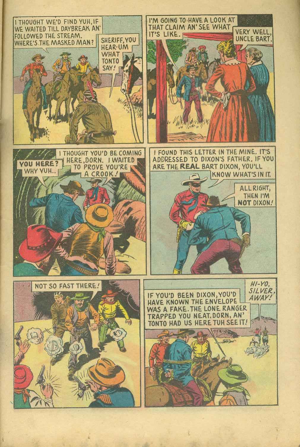 Read online The Lone Ranger (1948) comic -  Issue #26 - 31
