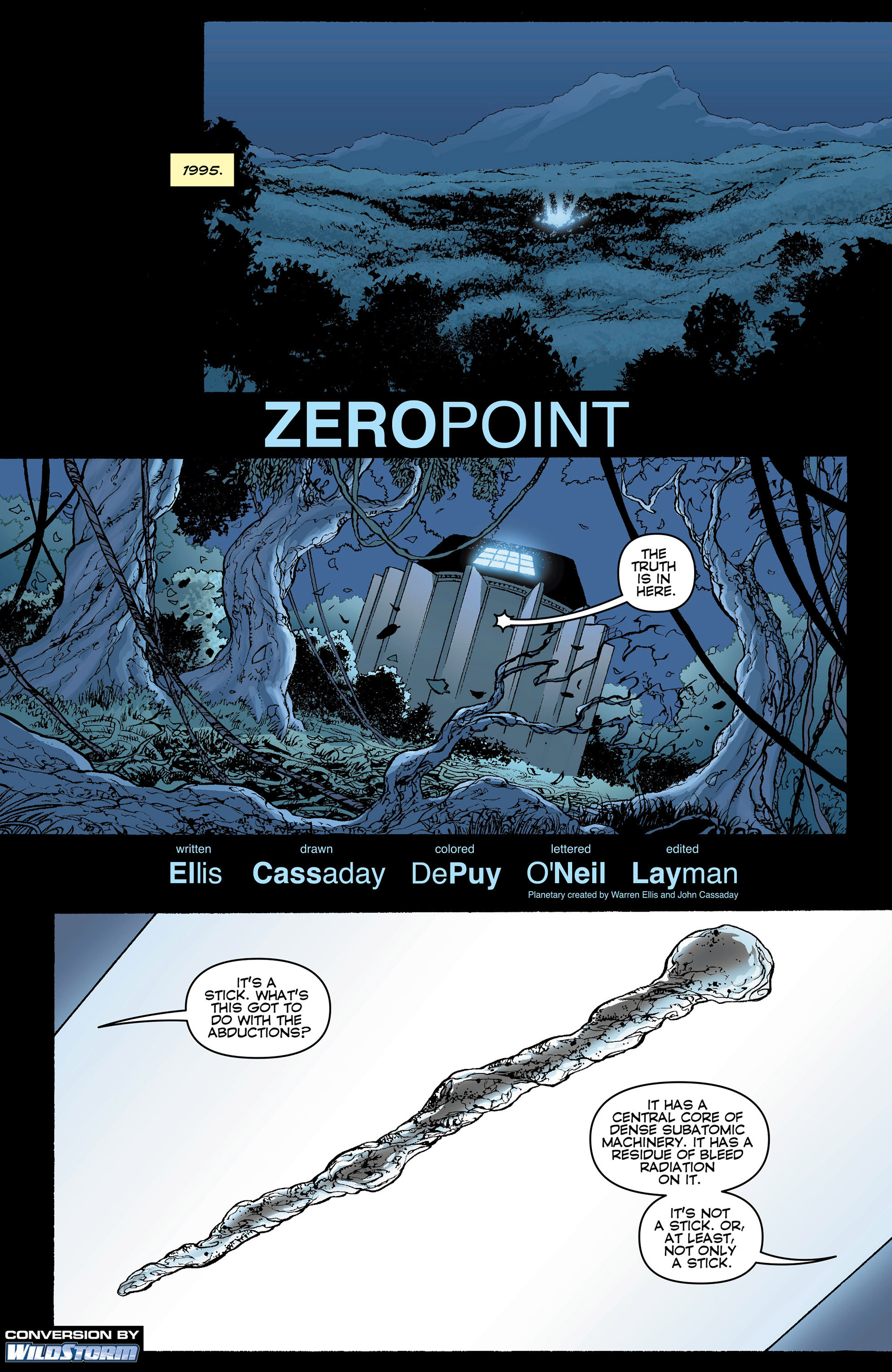Read online Planetary comic -  Issue #14 - 2