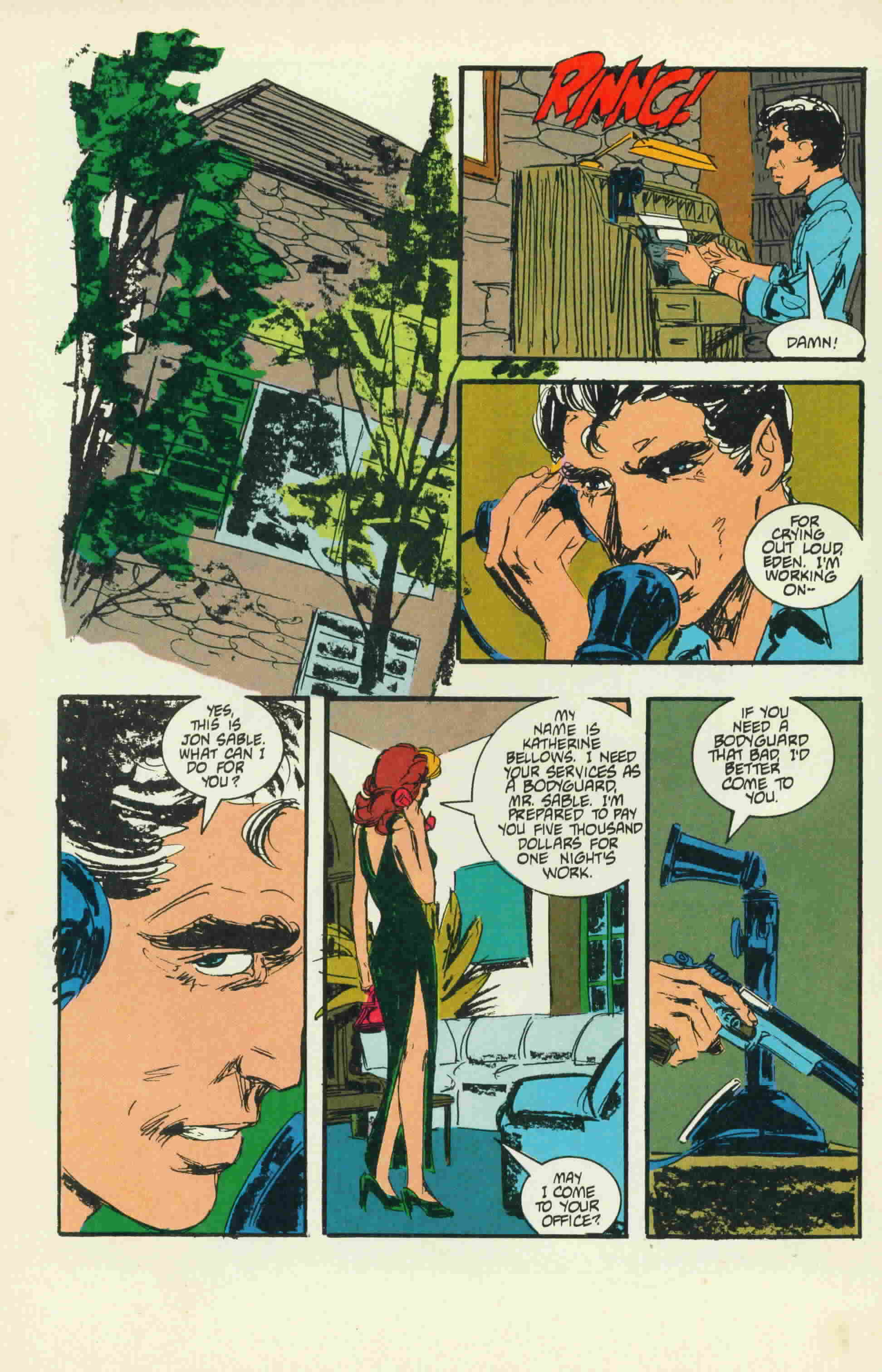 Read online Jon Sable, Freelance comic -  Issue #40 - 31