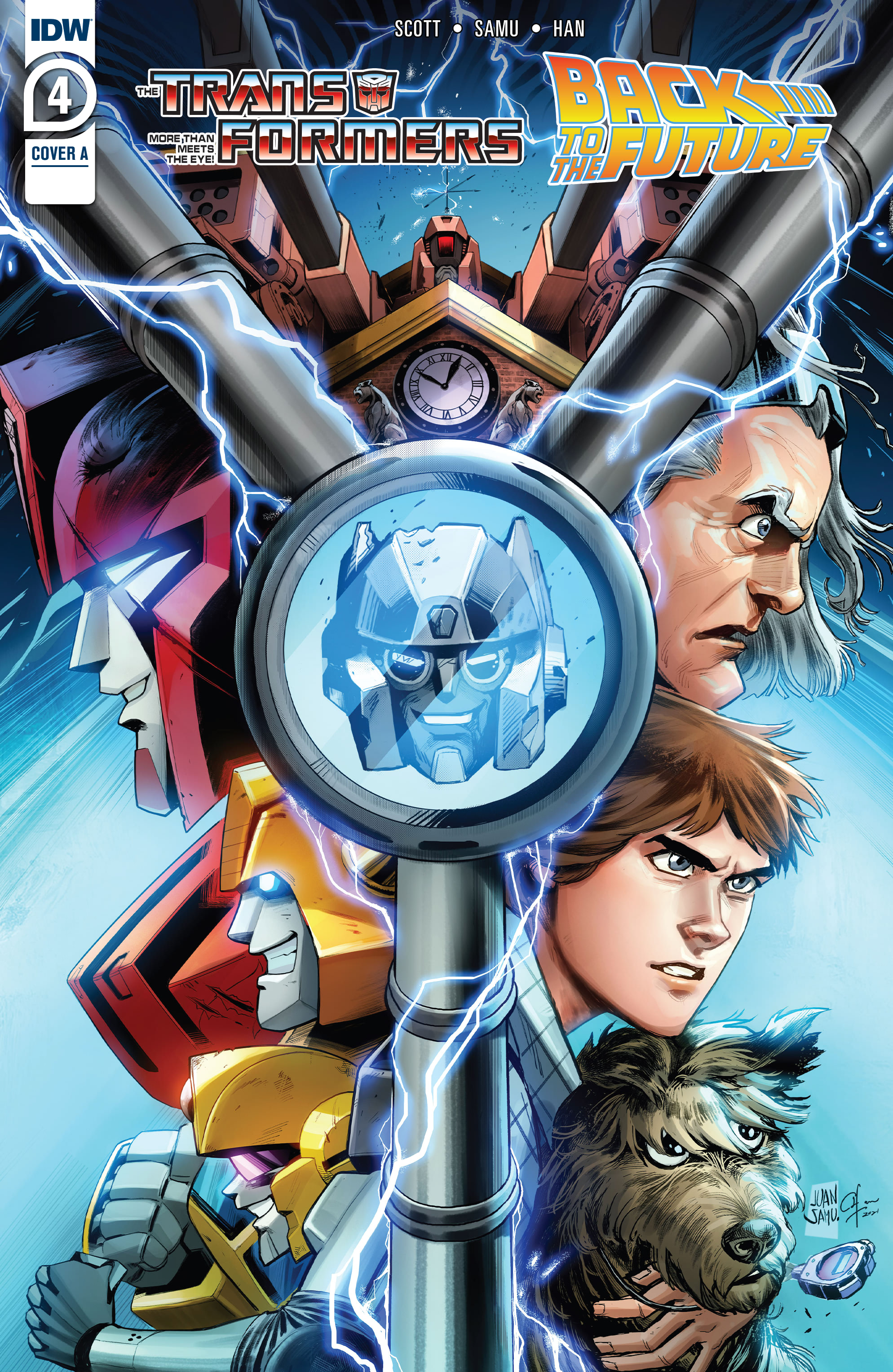 Read online Transformers: Back to the Future comic -  Issue #4 - 1