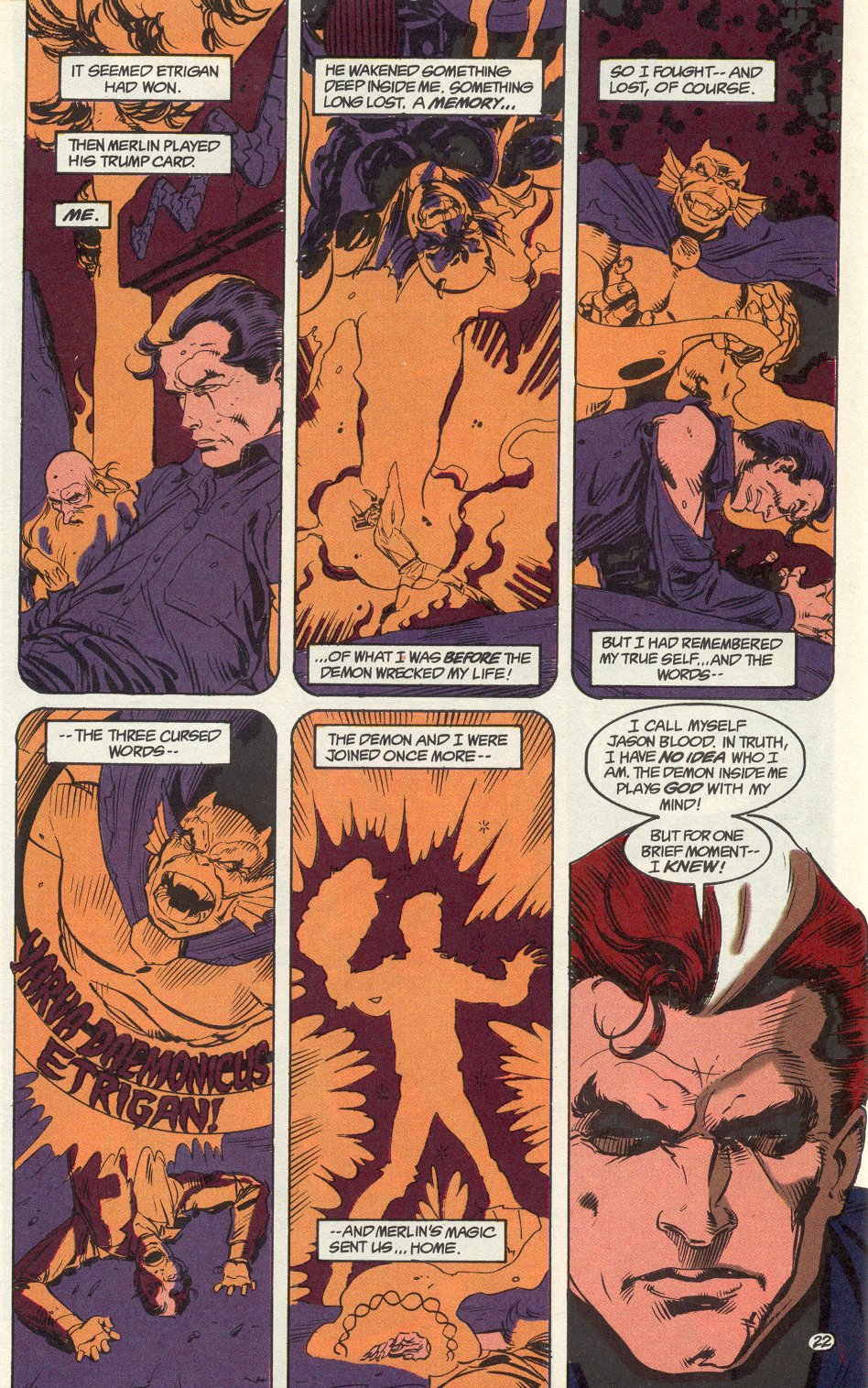 Read online The Demon (1990) comic -  Issue #8 - 23
