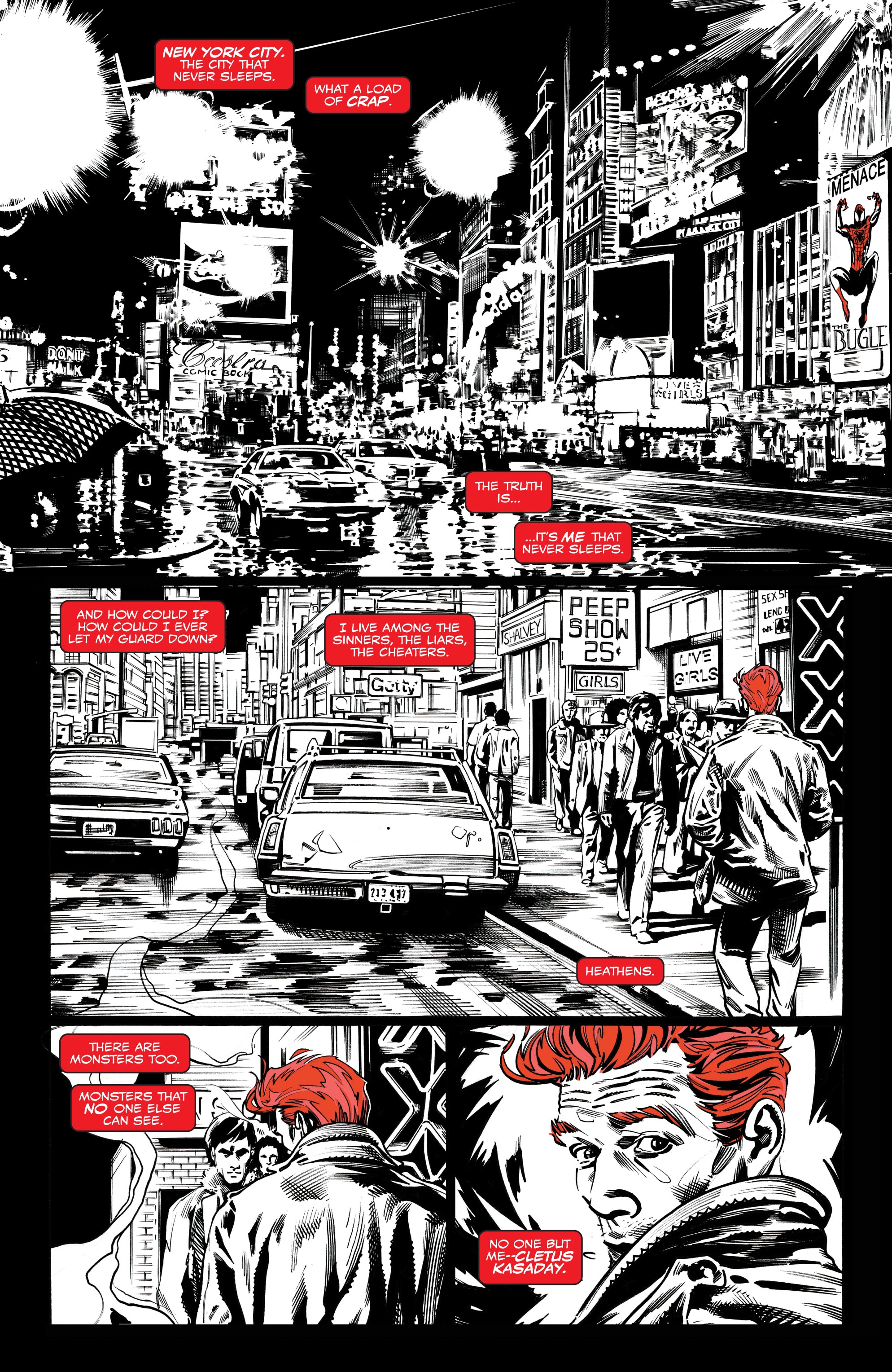 Read online Carnage: Black, White & Blood comic -  Issue #4 - 12
