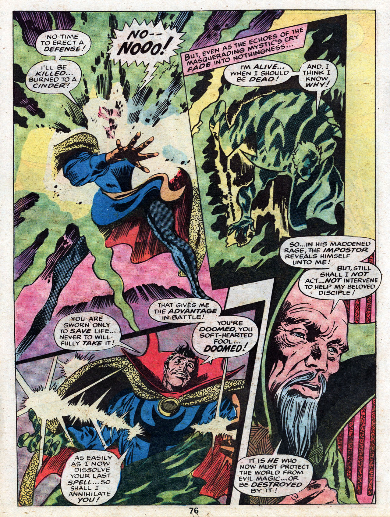 Read online Marvel Treasury Edition comic -  Issue #6 - 74