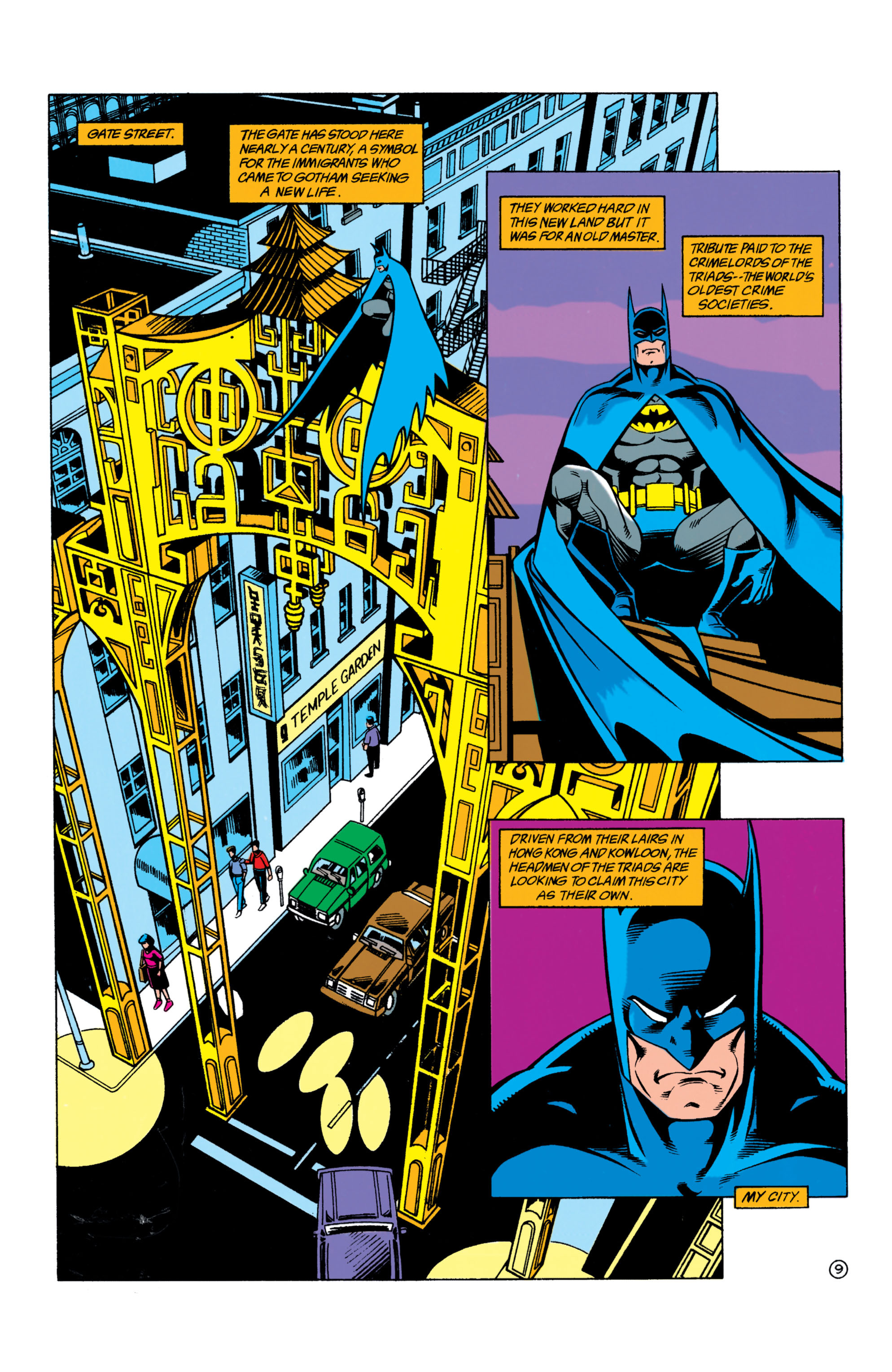 Read online Batman (1940) comic -  Issue #468 - 10