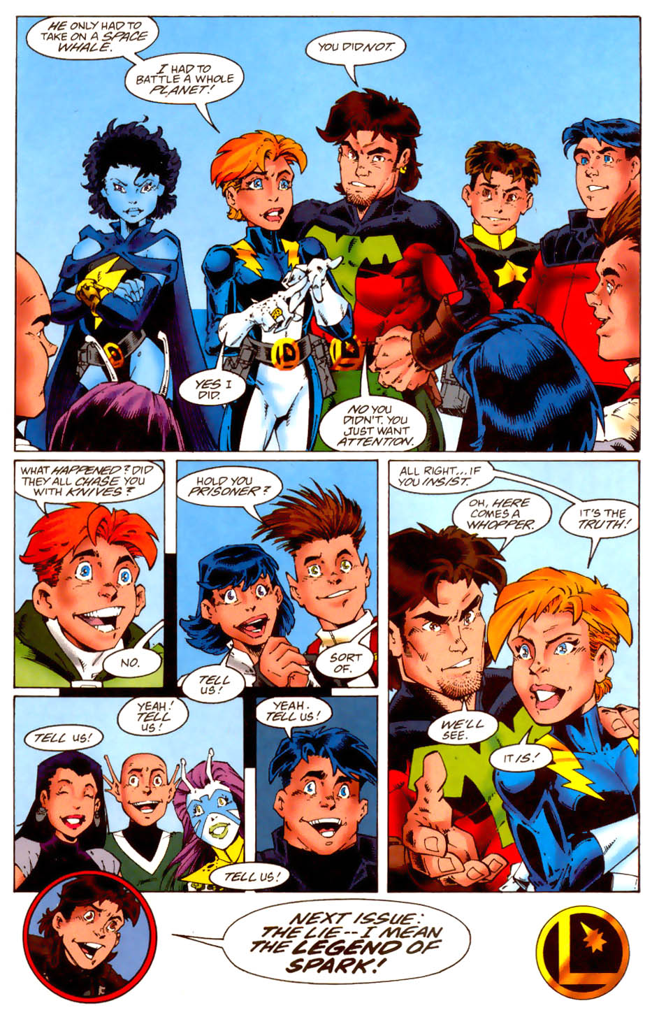 Read online Legends of the Legion comic -  Issue #1 - 23