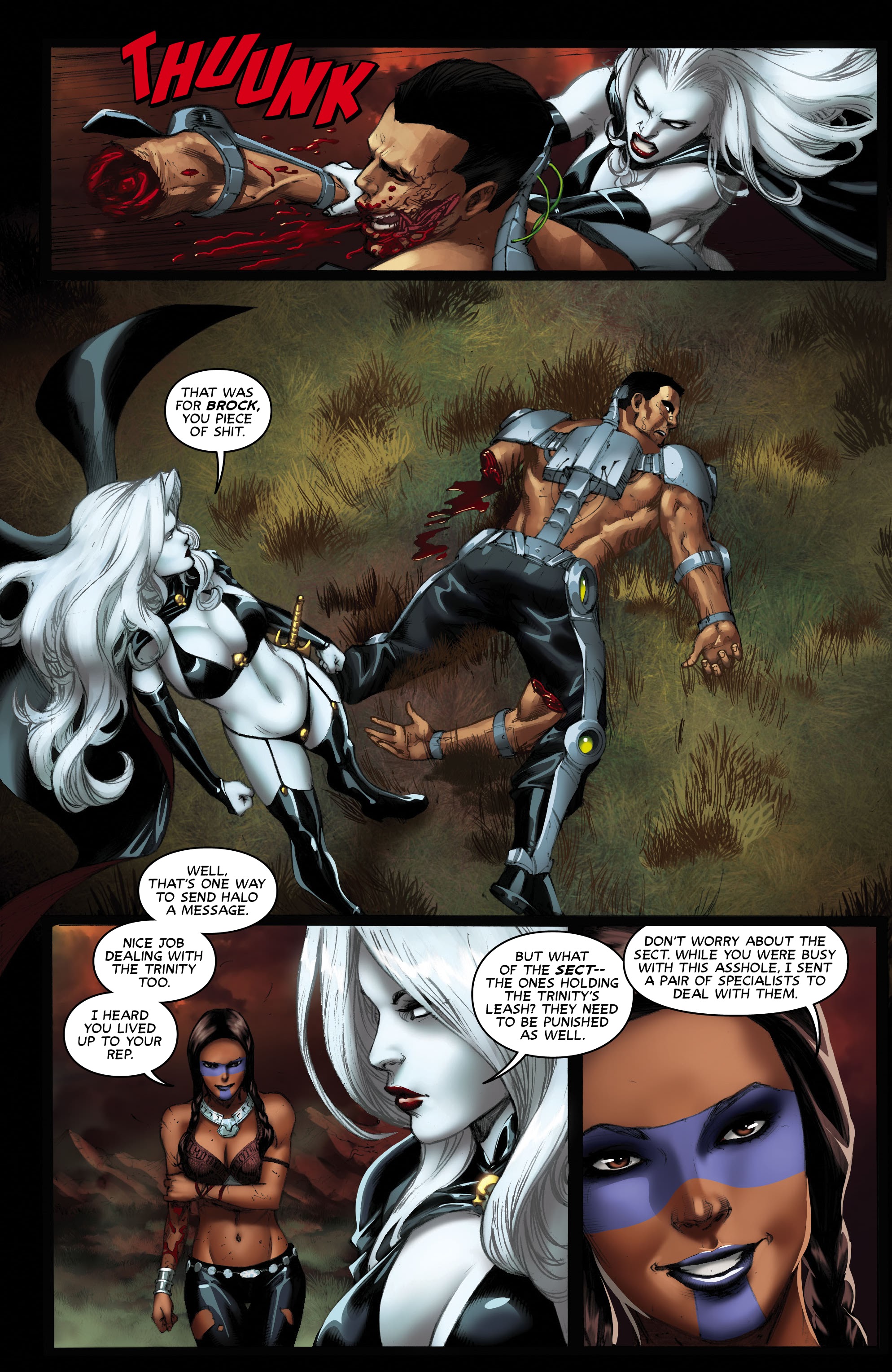 Read online Lady Death: Blasphemy Anthem comic -  Issue # Full - 49