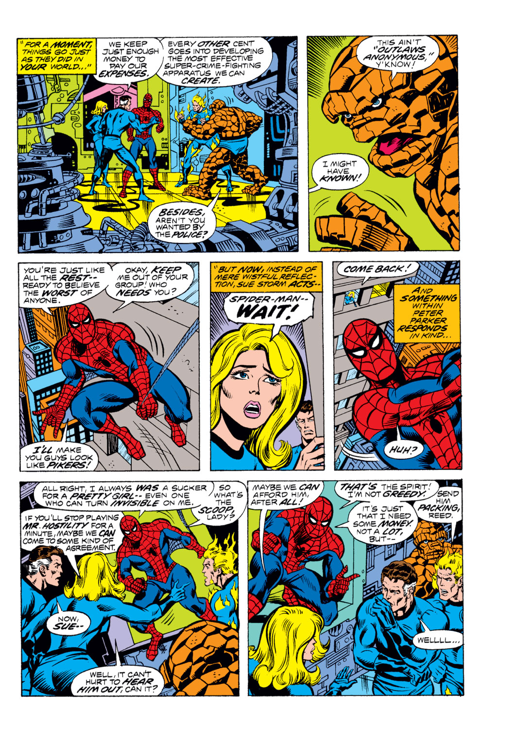 What If? (1977) issue 1 - Spider-Man joined the Fantastic Four - Page 10