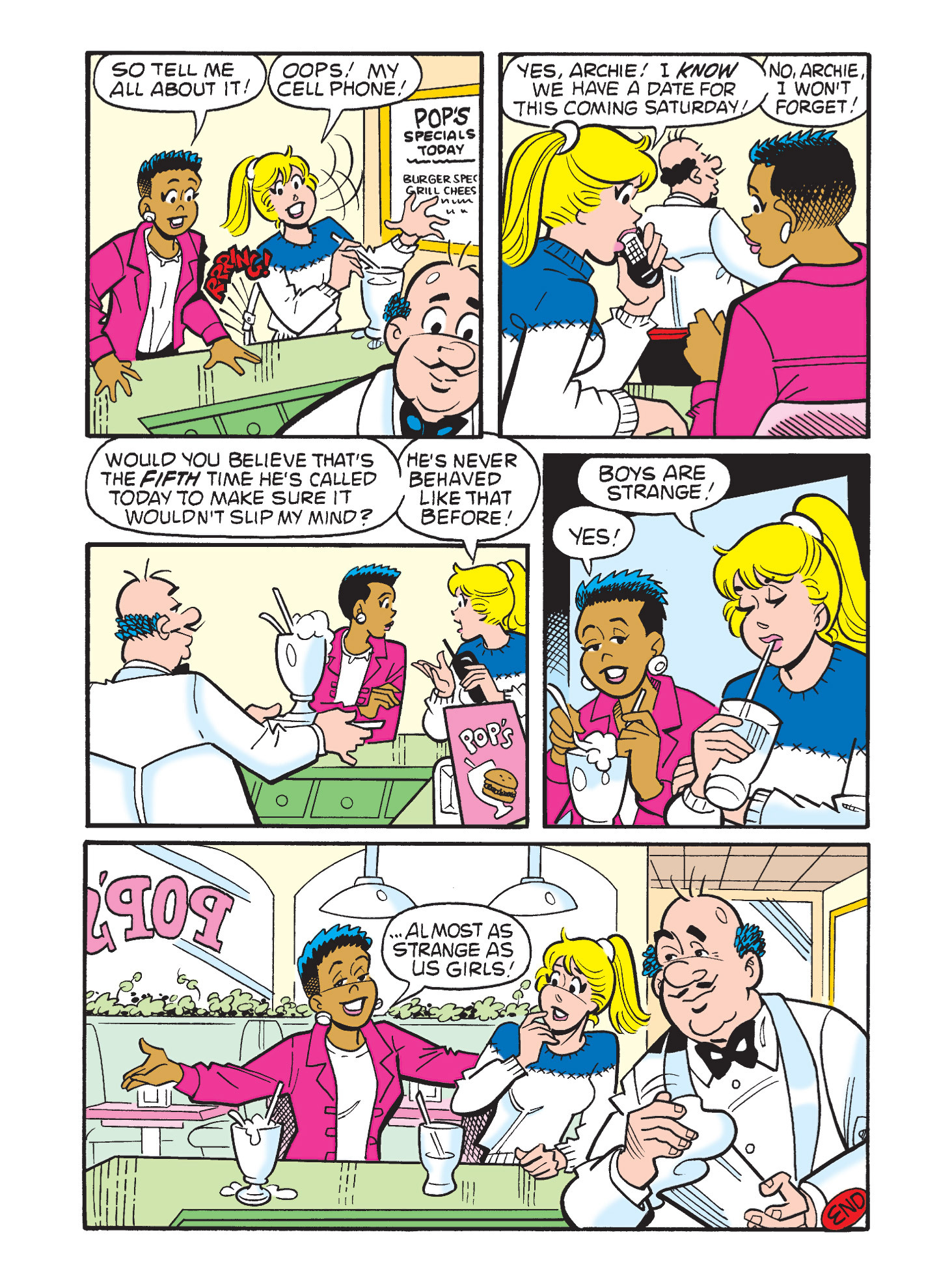 Read online Betty and Veronica Digest Magazine comic -  Issue #177 - 60