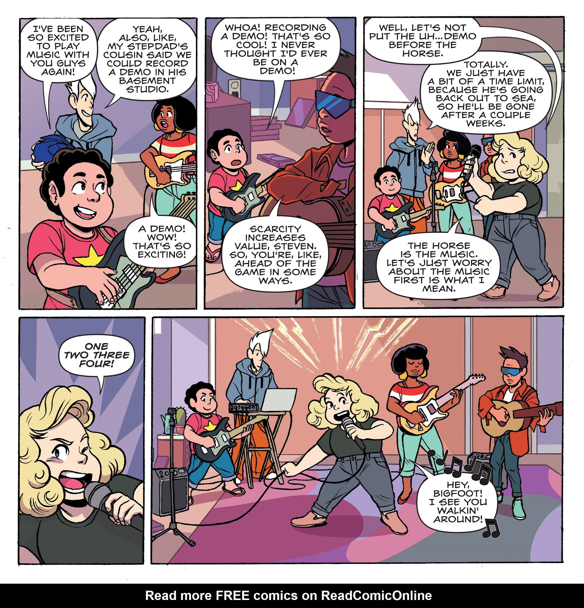Read online Steven Universe: Harmony comic -  Issue #1 - 9
