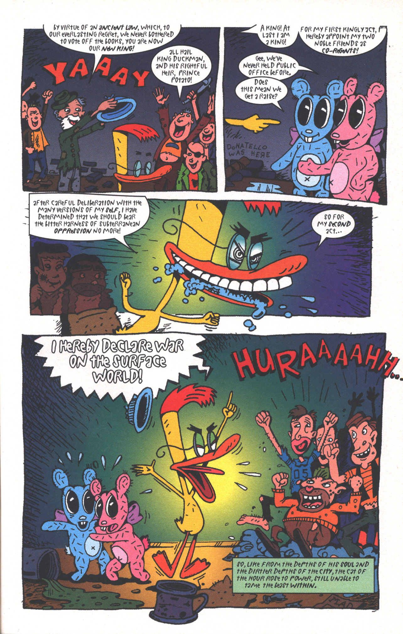 Read online Duckman (1994) comic -  Issue #1 - 22