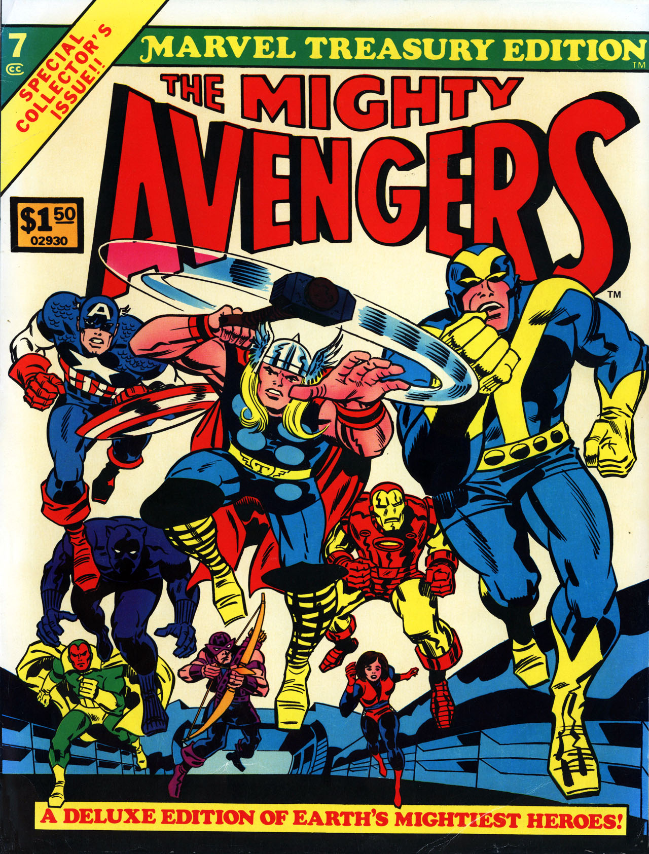 Read online Marvel Treasury Edition comic -  Issue #7 - 1
