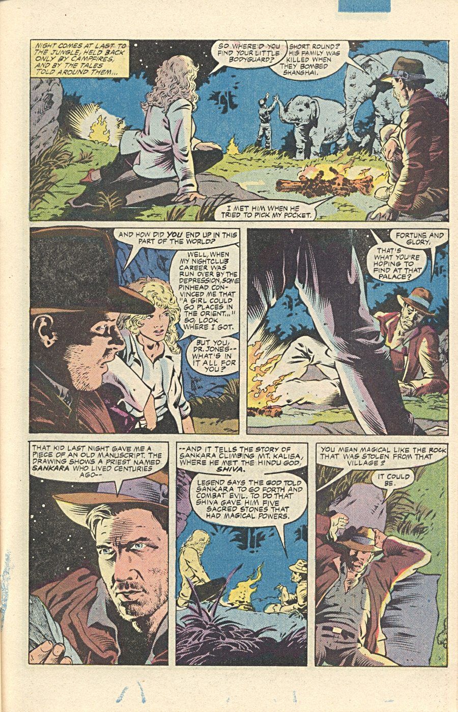 Read online Indiana Jones and the Temple of Doom comic -  Issue #1 - 22