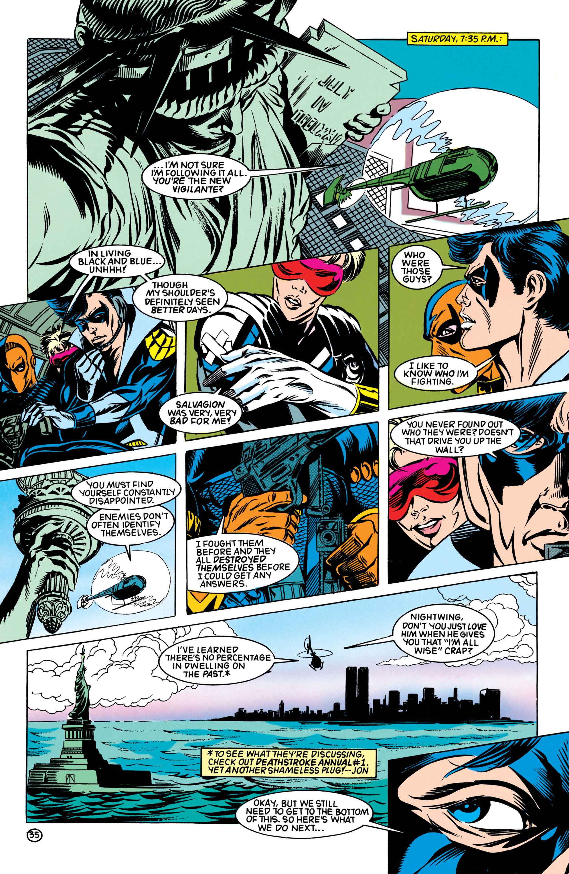 Read online The New Titans (1988) comic -  Issue # _Annual 8 - 36