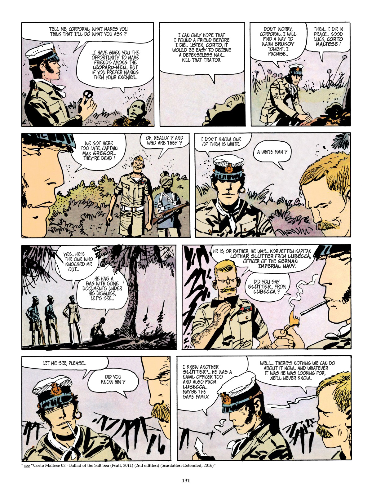 Read online Corto Maltese comic -  Issue # TPB 8 (Part 1) - 96