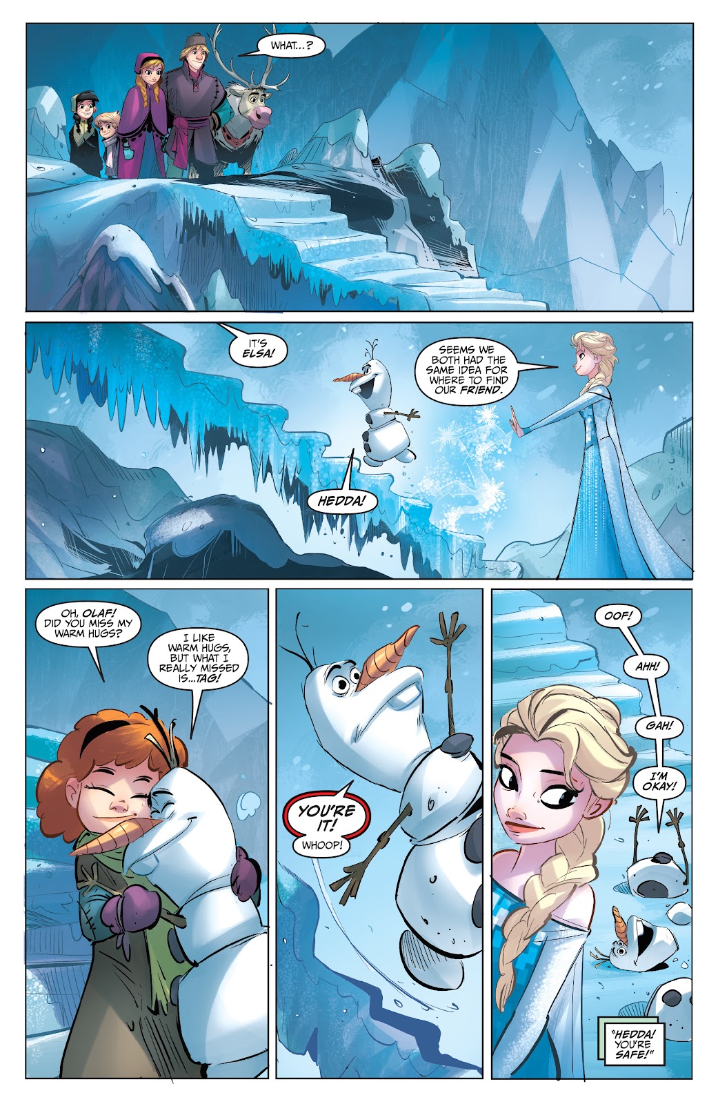 Read online Disney Frozen: The Hero Within comic -  Issue #3 - 20