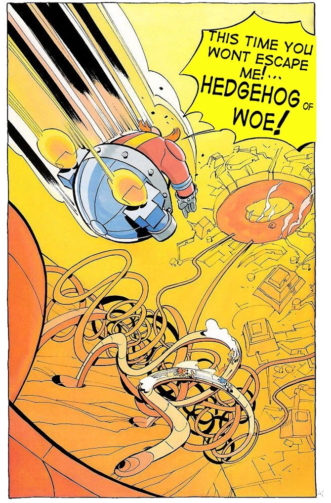 Read online Sonic Adventures: Dans Les Griffes De Robotnik comic -  Issue # Full - 49