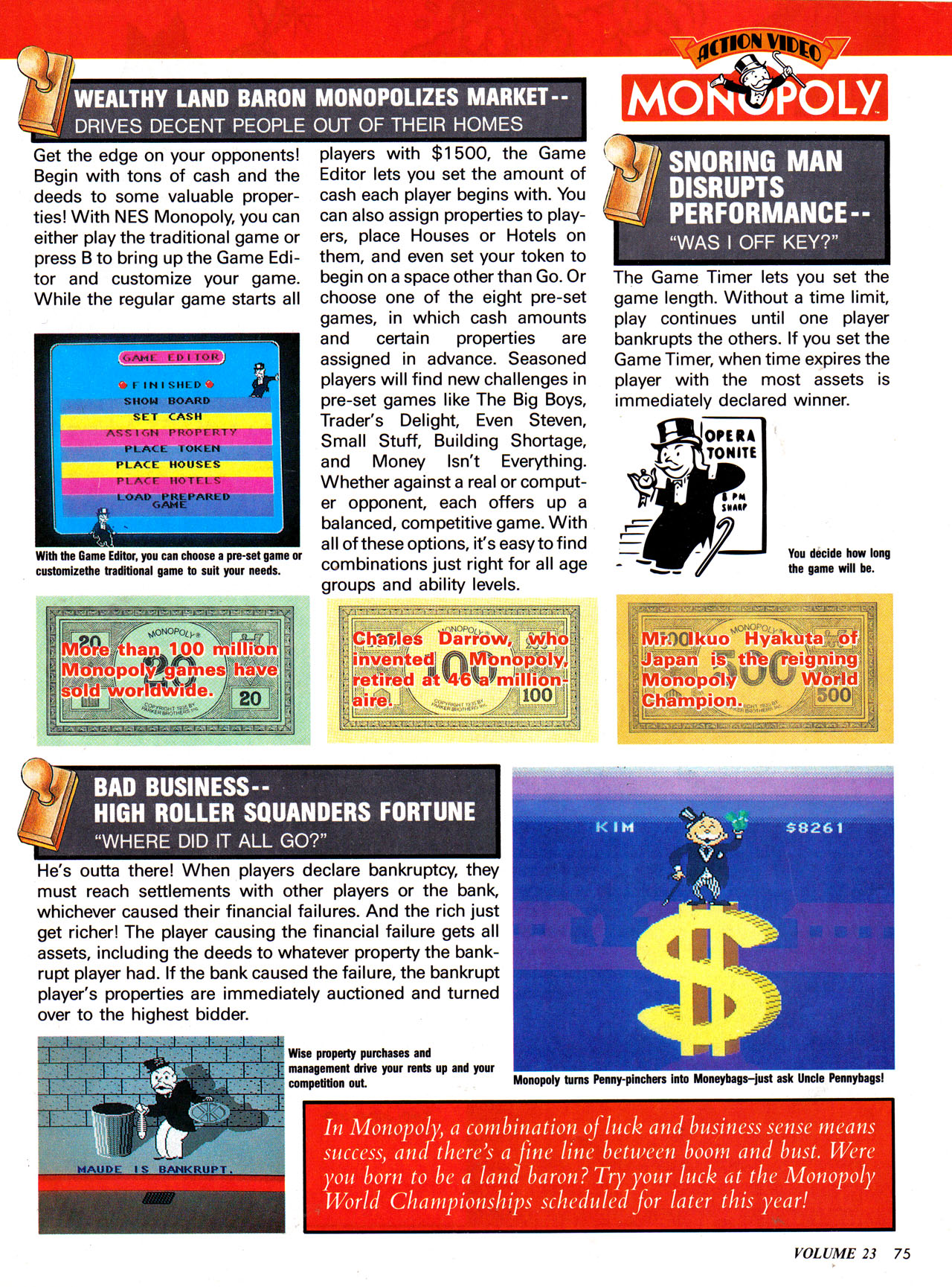 Read online Nintendo Power comic -  Issue #23 - 82
